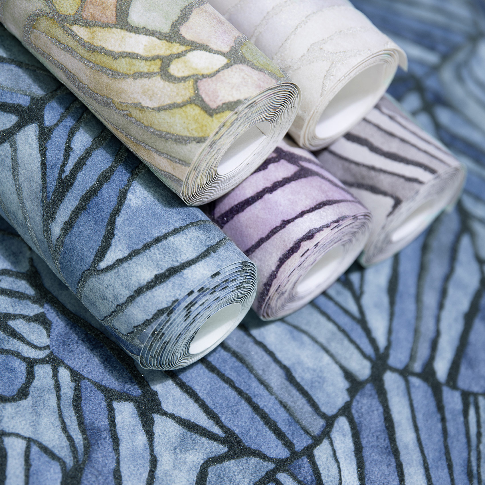 Hohenberger Vliestapete Glasperlen Yuuma Tori 81401