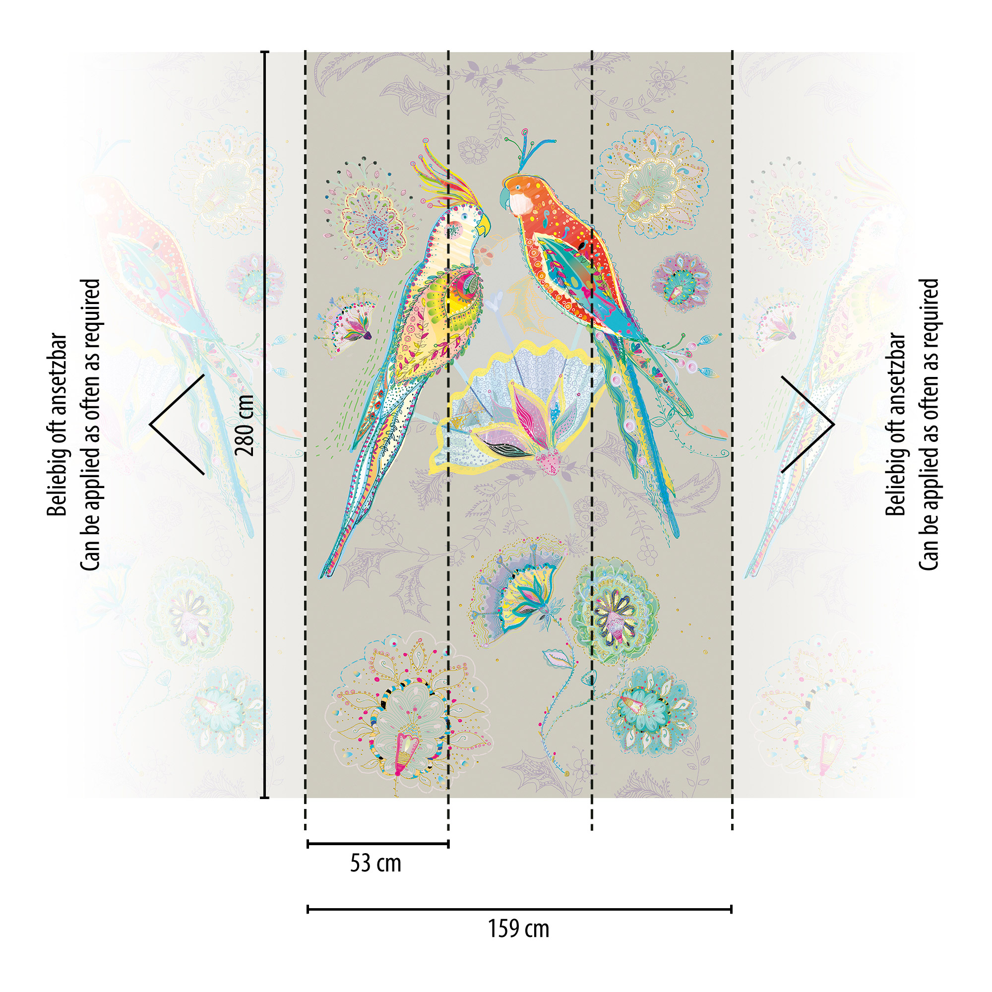 Livingwalls Vliestapete House of Turnowsky Vogel 389112