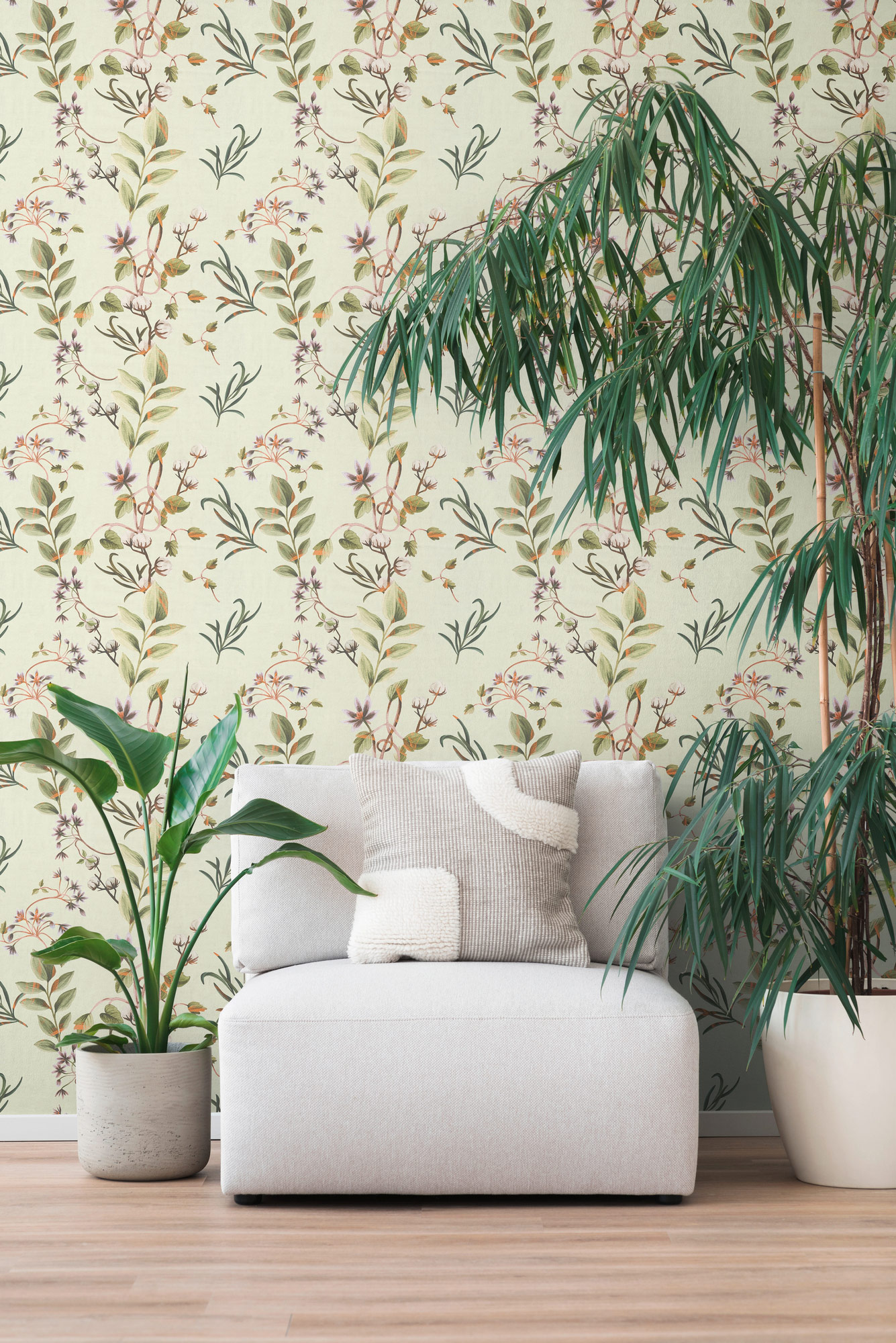 AS Vliestapete Anna d'Andrea Floral Grün 782121