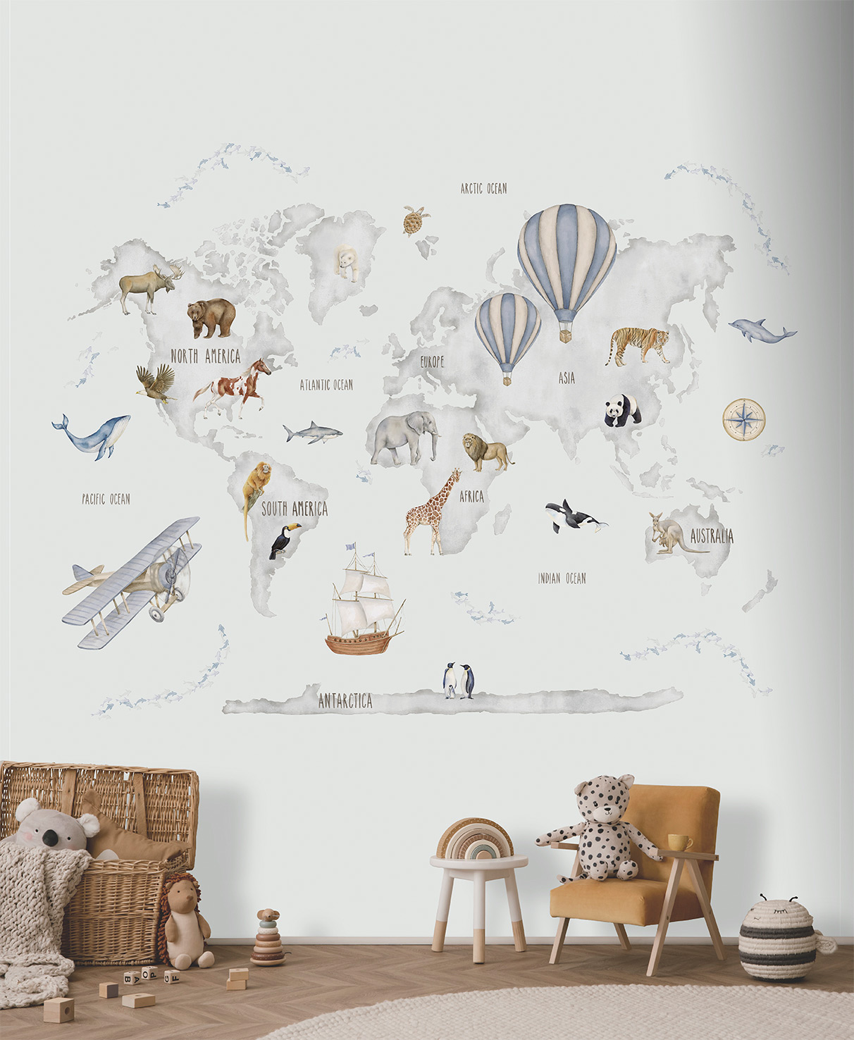 Decoprint Fototapete Cute Walls Abenteuer CW61181