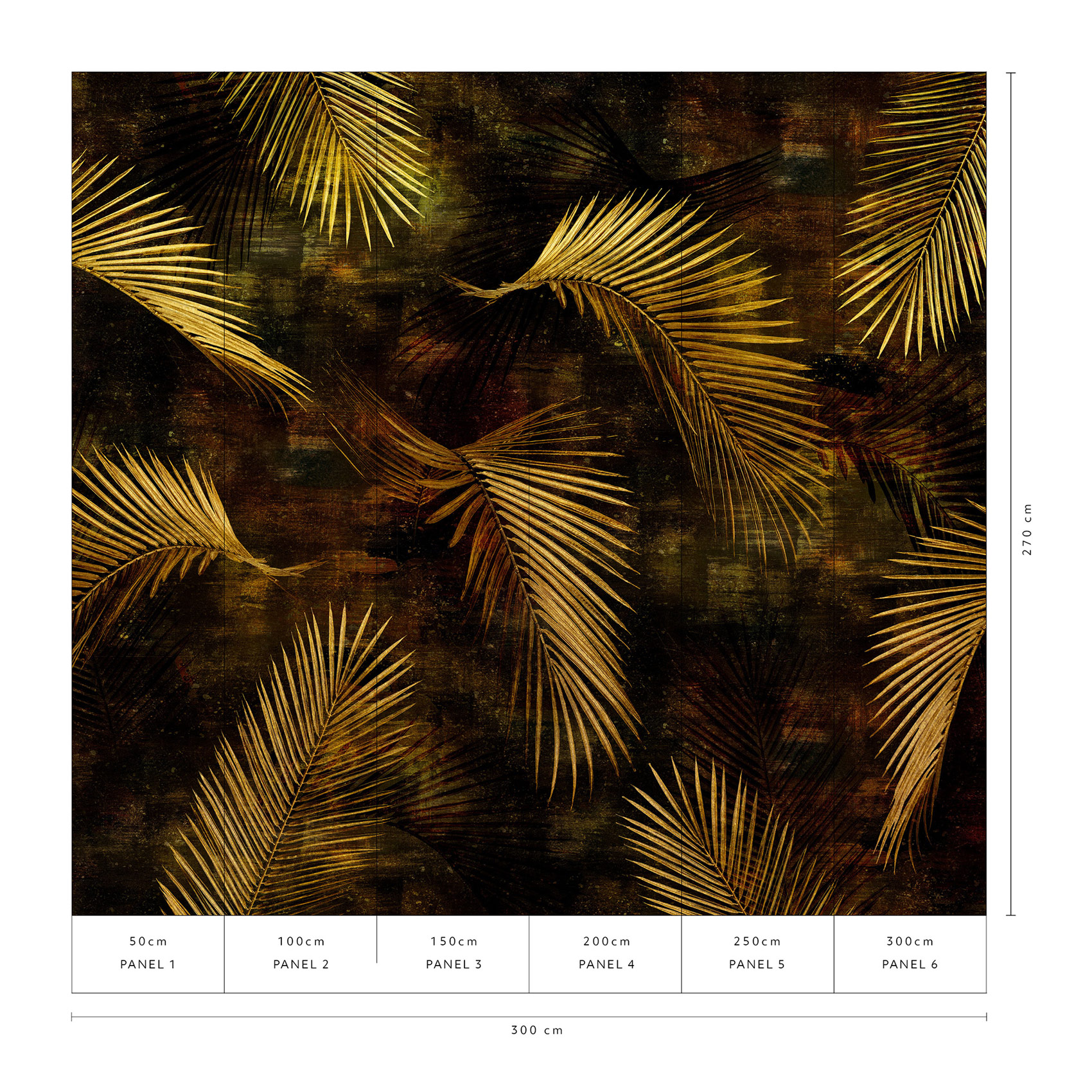 Erismann Fototapete GMK Art Edition Glossy Palms 224315