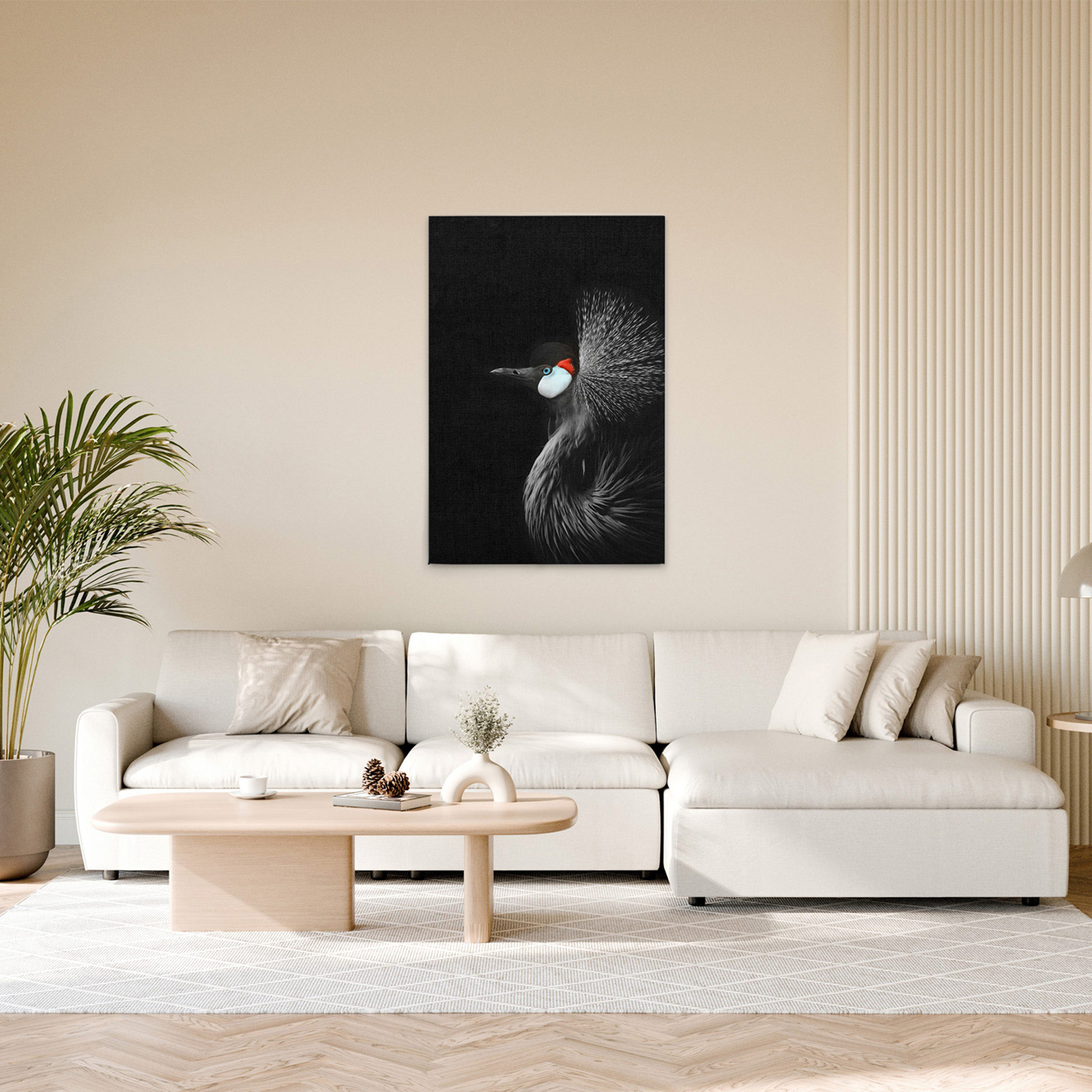 AS Leinwandbild Crowned Crane DD132198