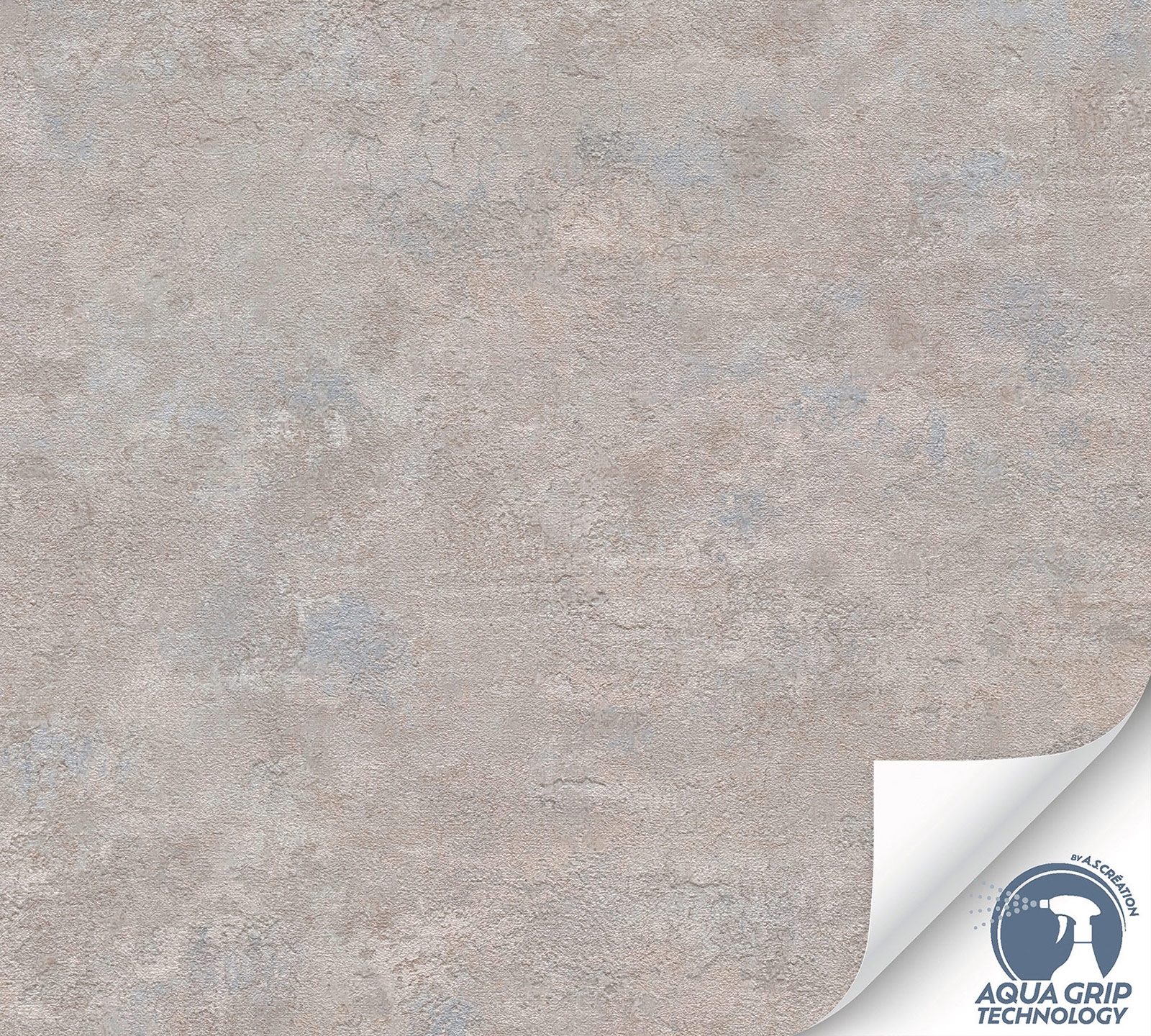 AS Vliestapete Cosiness Designdrop 2 Struktur Grau 793185