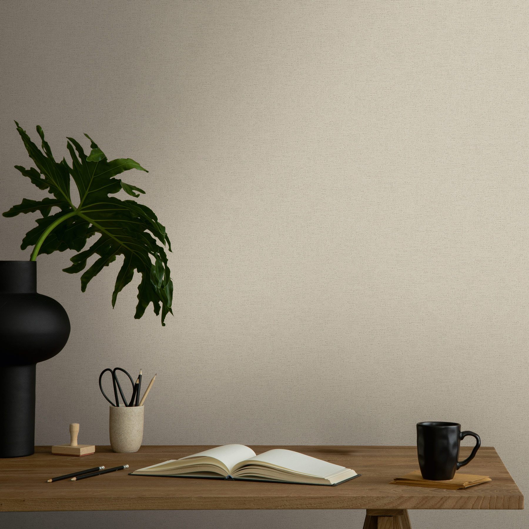 AS Vliestapete Anna d'Andrea Unitapete Greige 371782