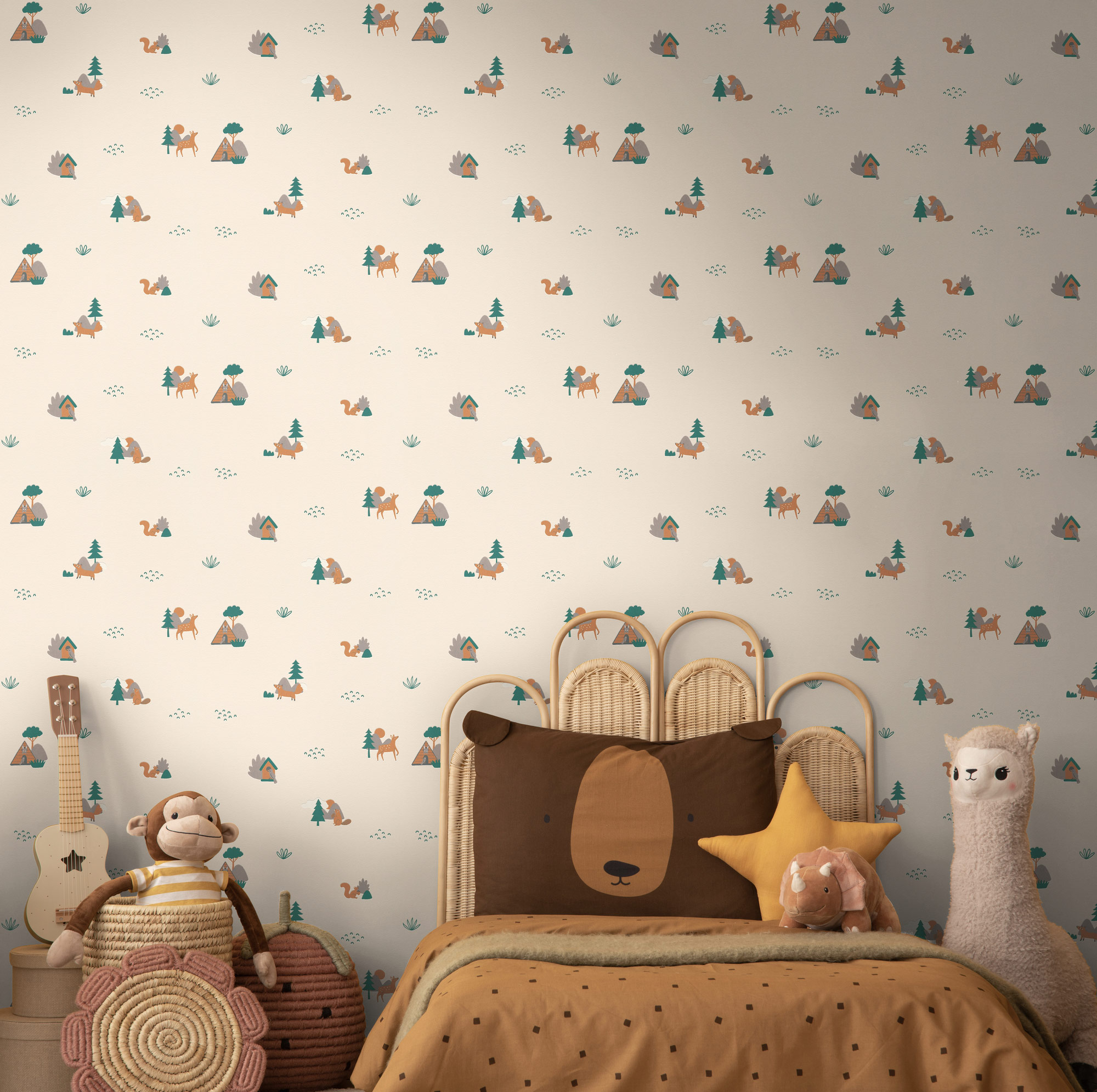 AS Vliestapete Kids Studio Kinderzimmertapete Creme 792581