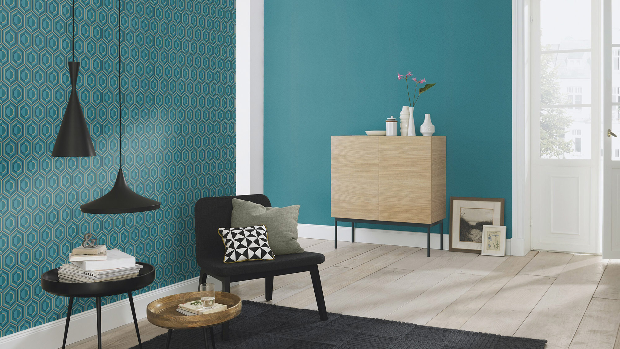 Rasch Vliestapete Sophia Blütenranken 710748