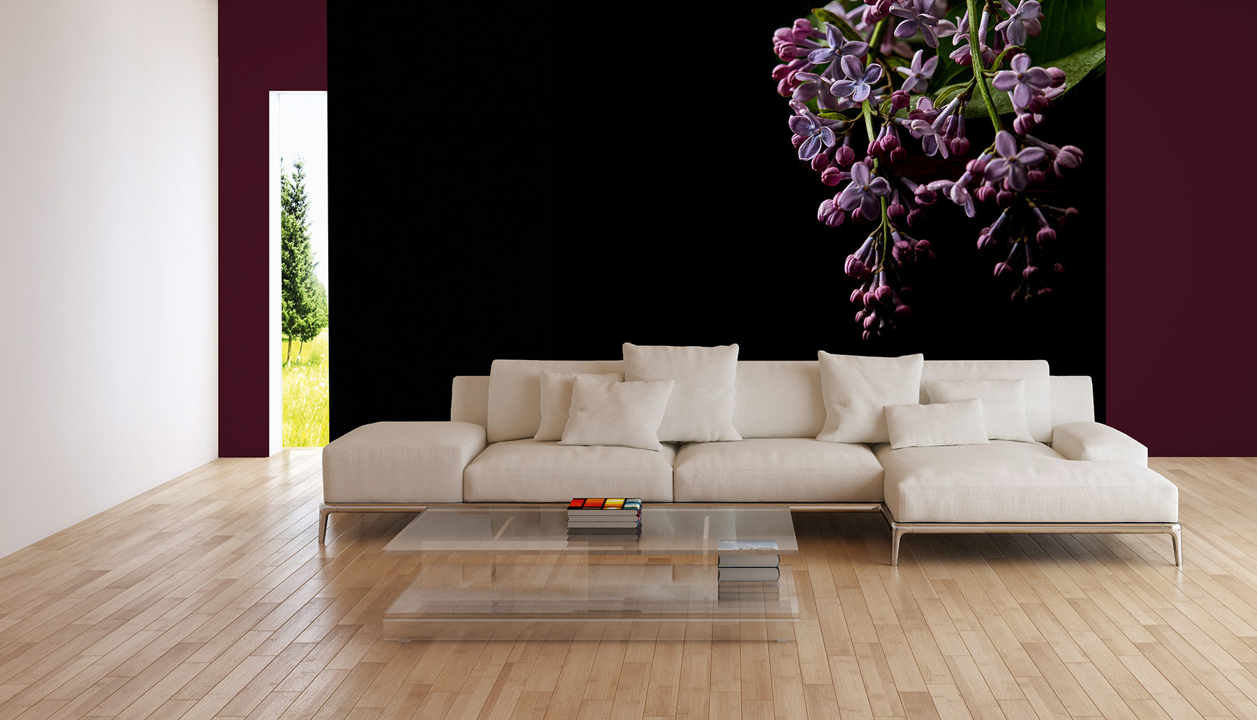 AS Fototapete Designwalls 2 Blumen Natur DD123464