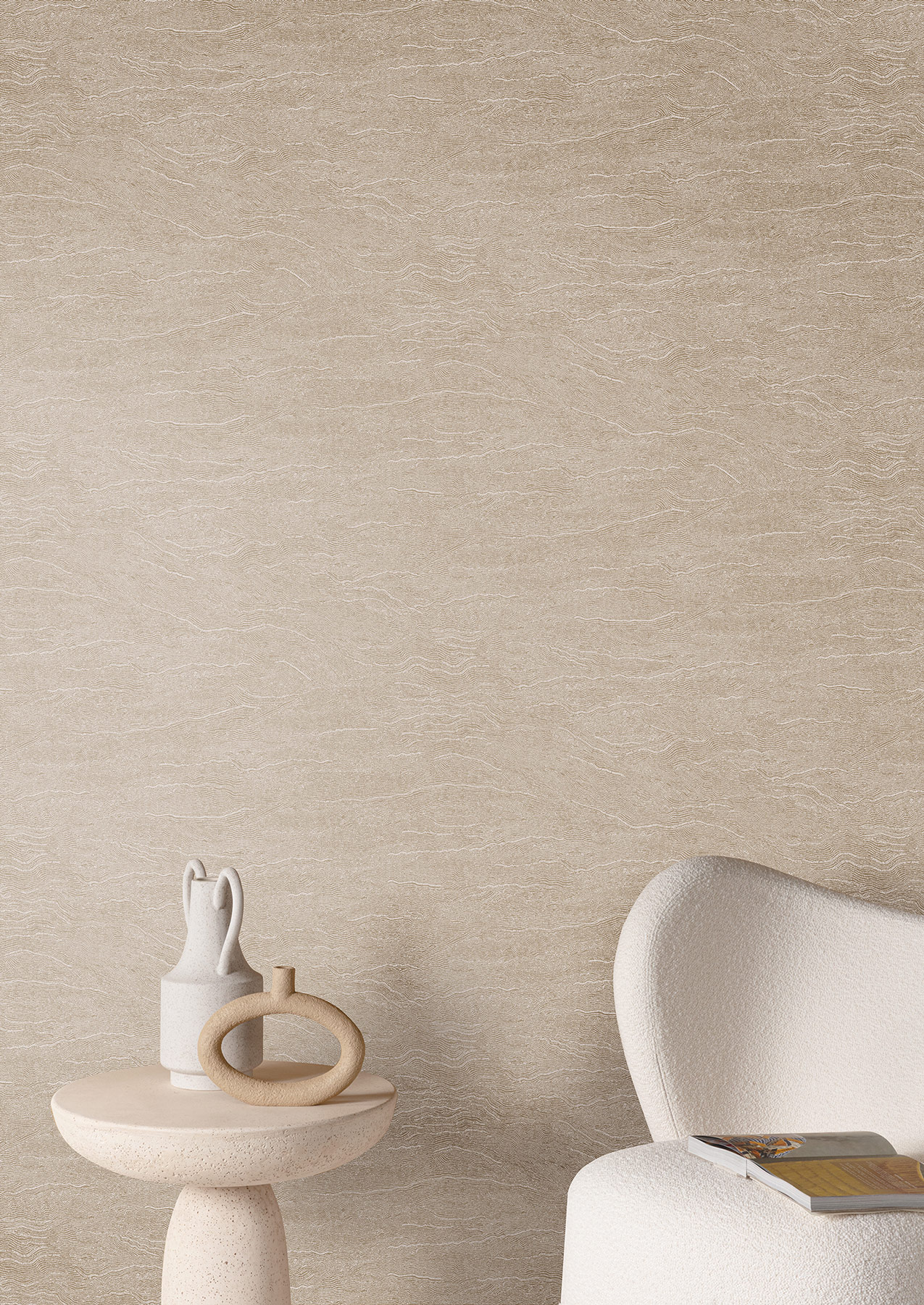 Masureel Vliestapete The Colour Book 2 Miri Kaolin  TER008