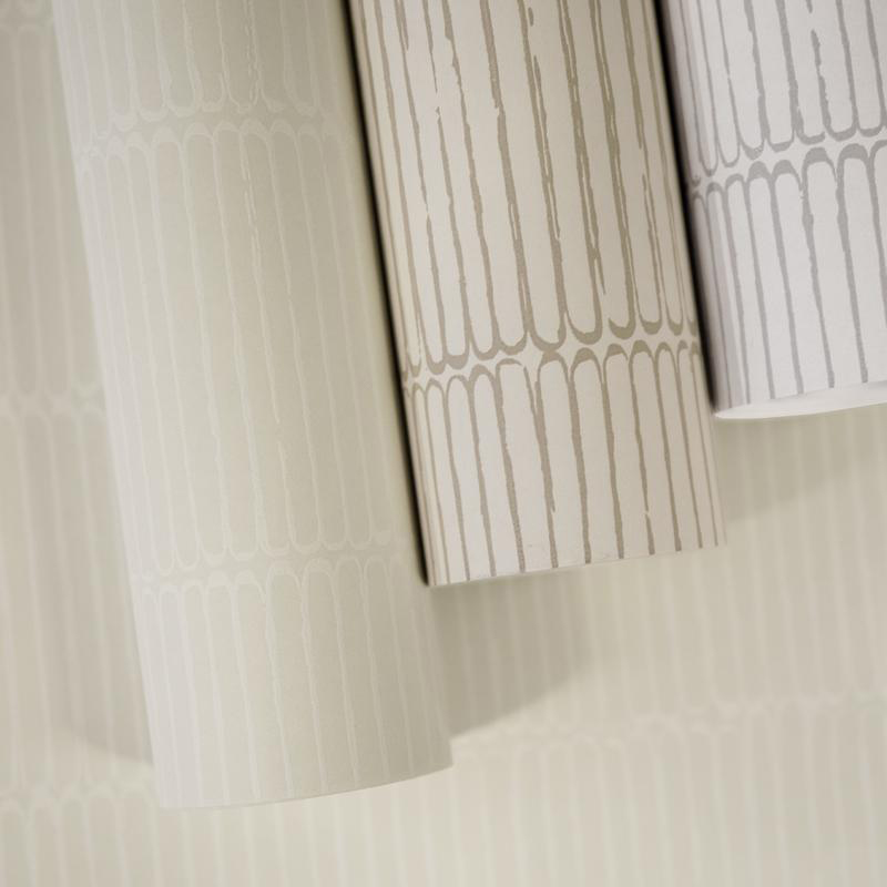 Hohenberger Vliestapete Chalk Beams in Order Cream 65496