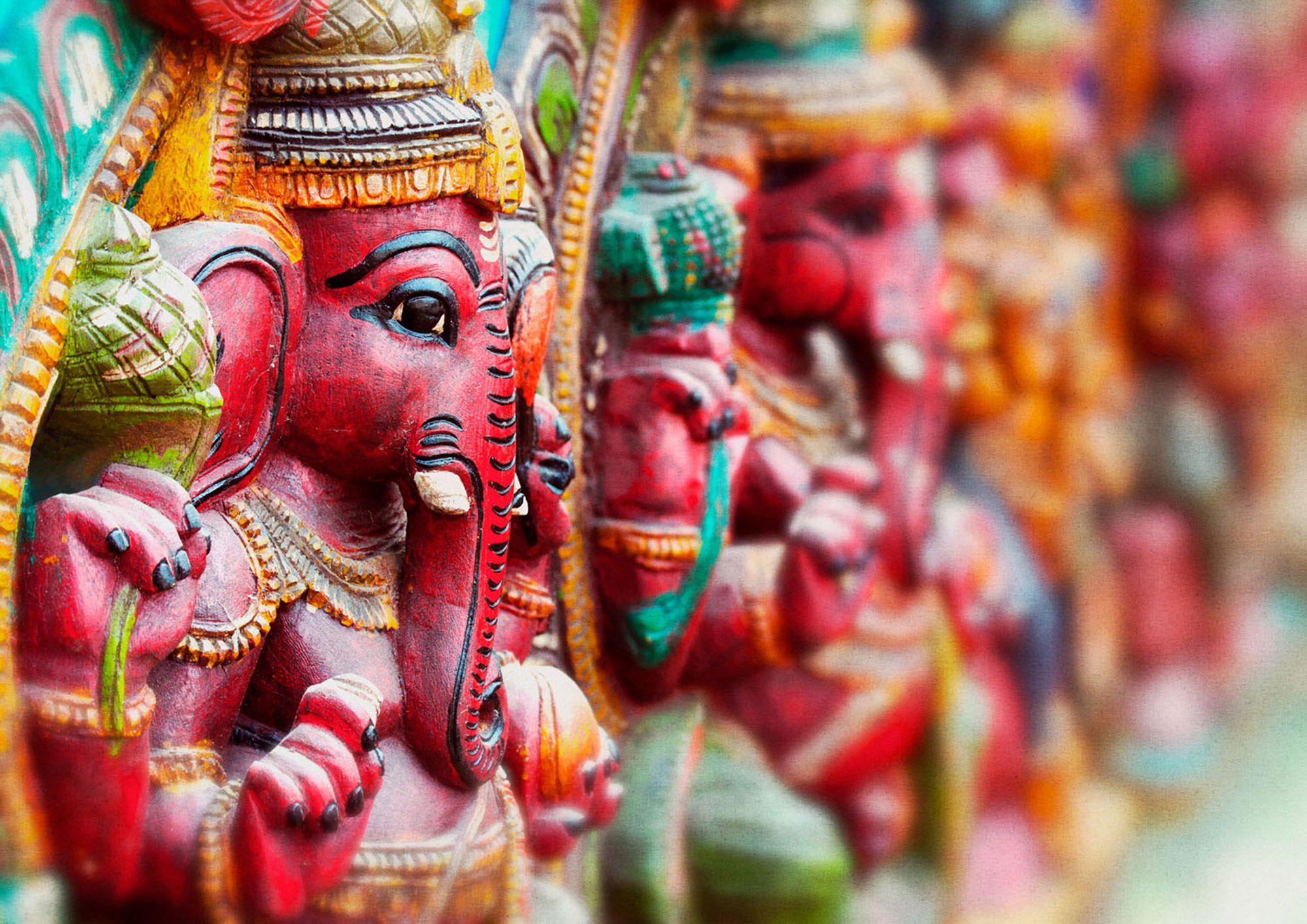 Rasch Fototapete Indian Style Elefant Indisch 363487