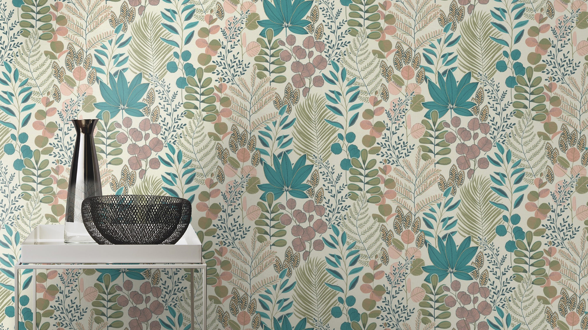 Rasch Vliestapete Symphony Creme-Creme Hell 465310