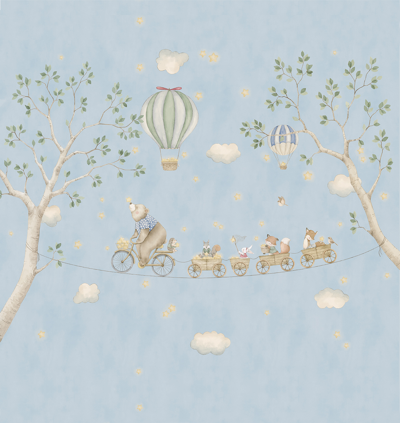 Decoprint Fototapete Cute Walls Abenteuer CW61381