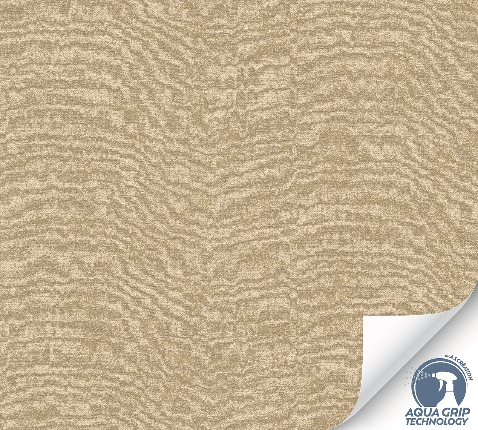 AS Vliestapete Cosiness Designdrop 2 Uni Beige 792841