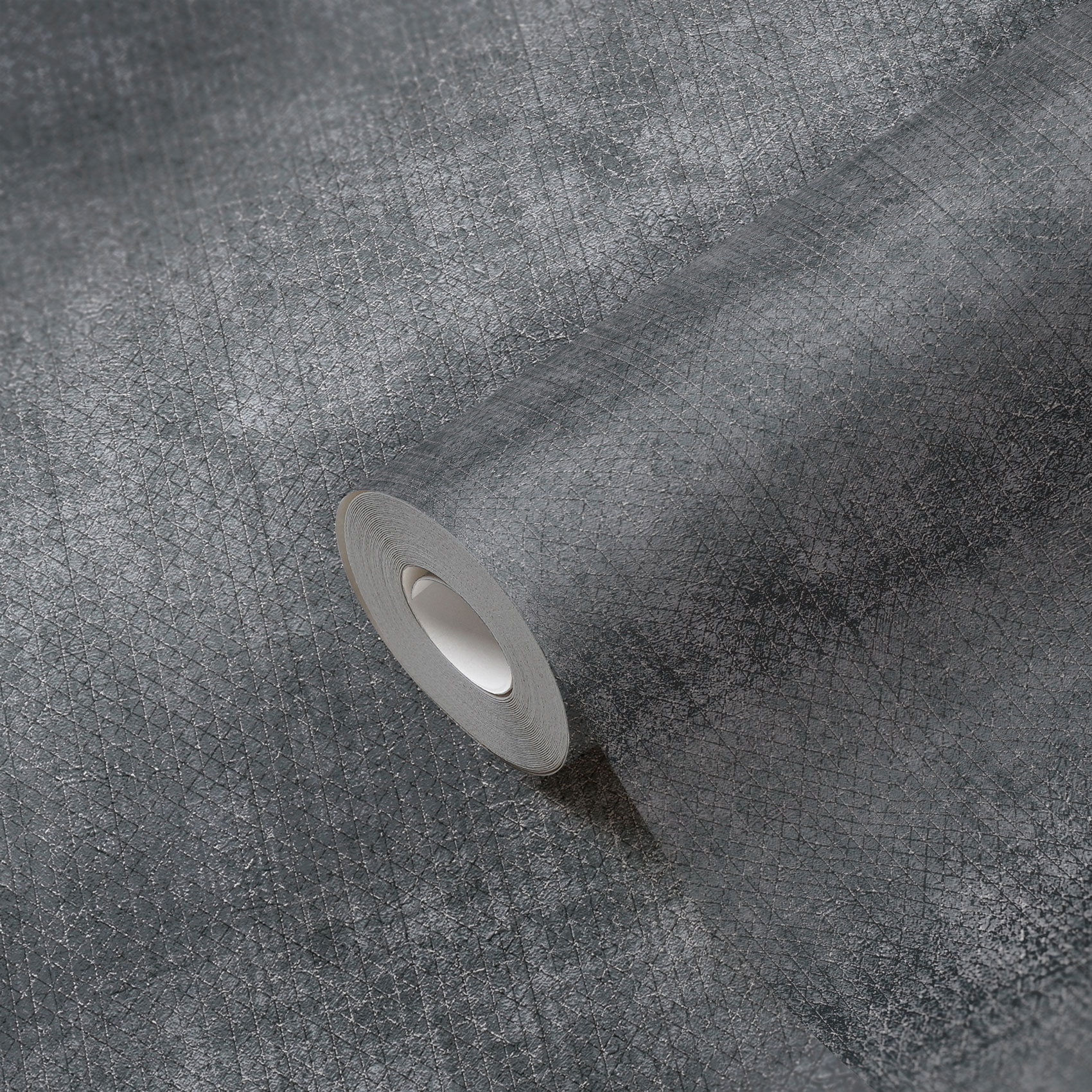 AS Vliestapete The BOS anthrazit Unitapete 388267