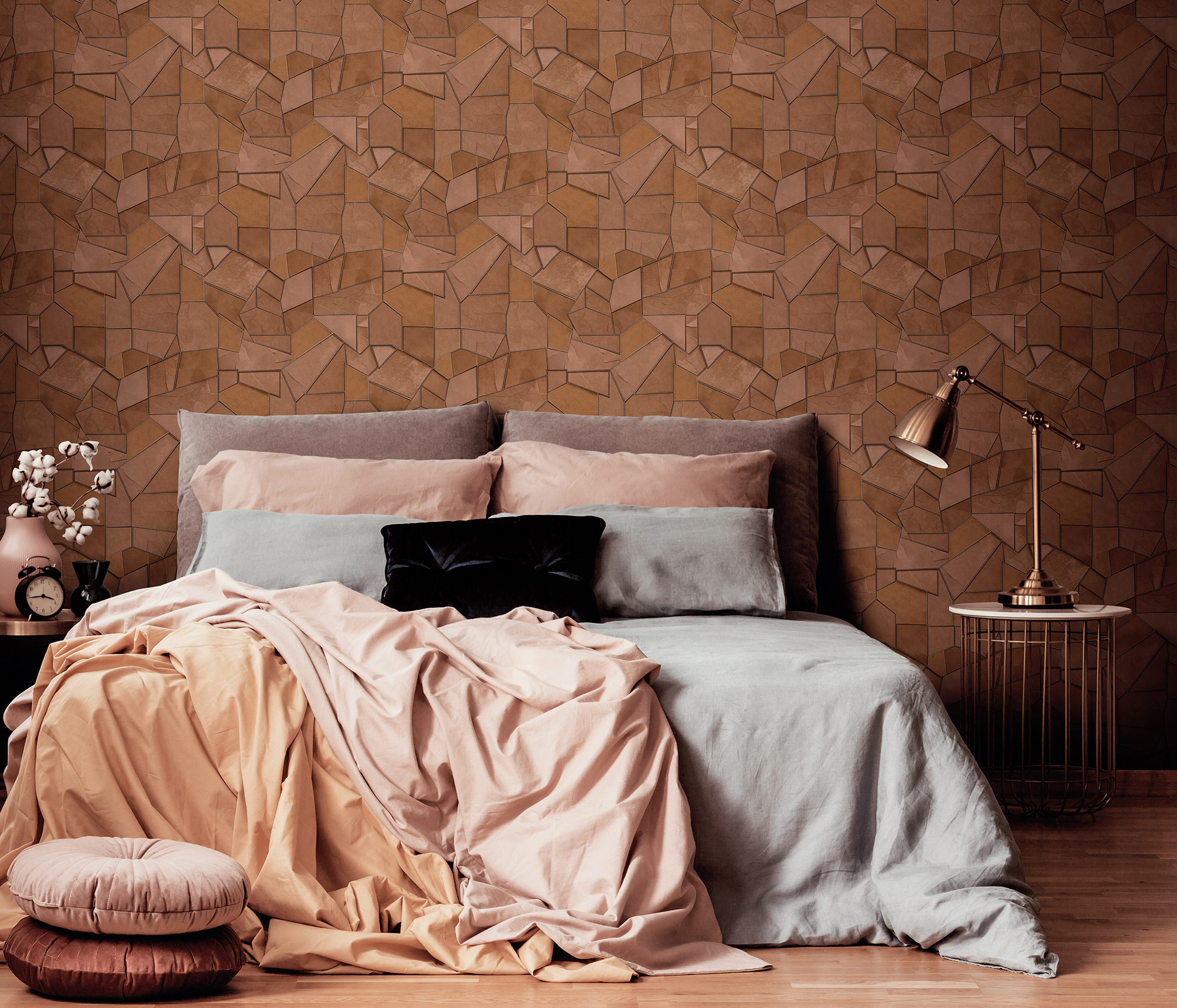 Erismann Vliestapete Elle 4 braun 1044513