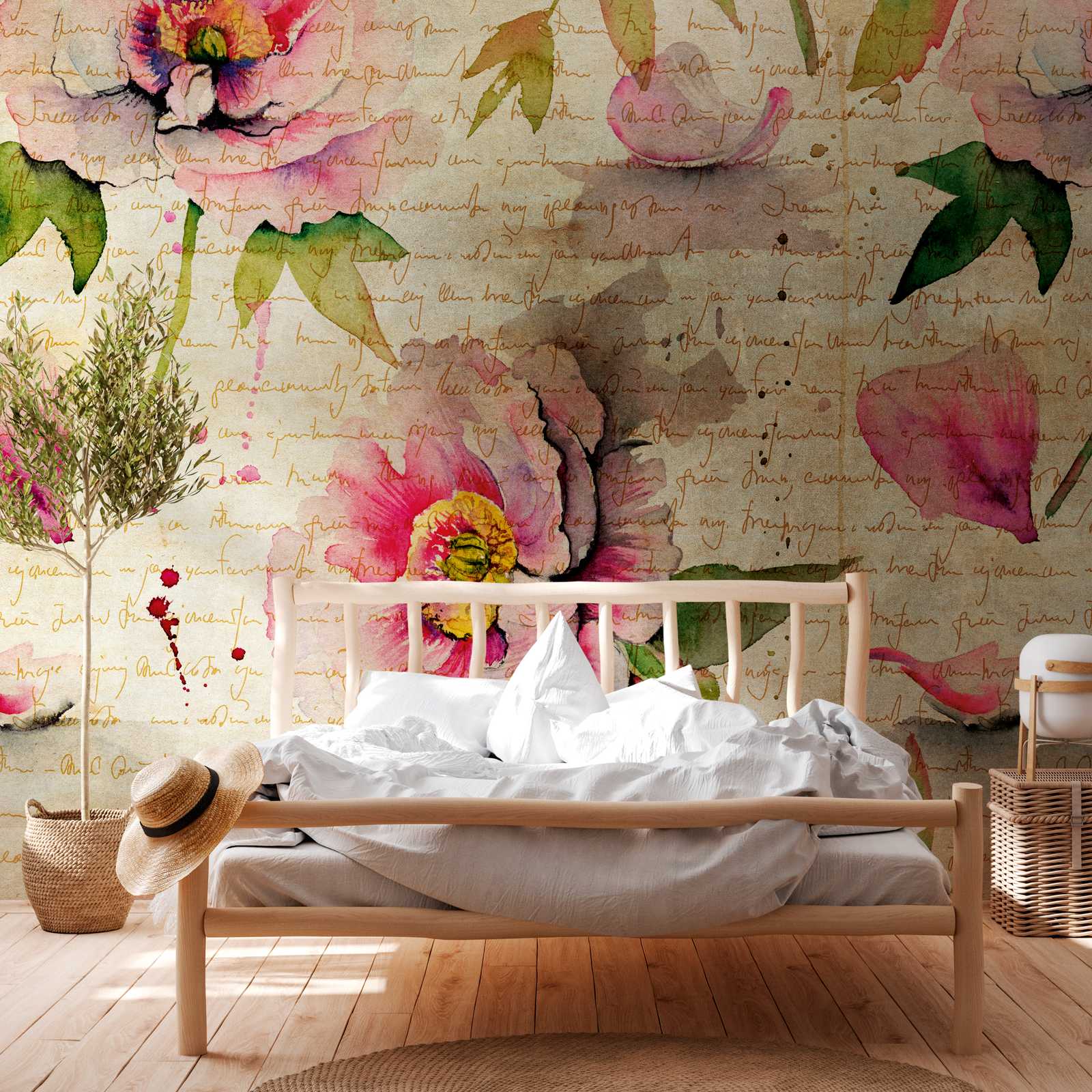 Livingwalls Vliestapete The Wall Blume 382761