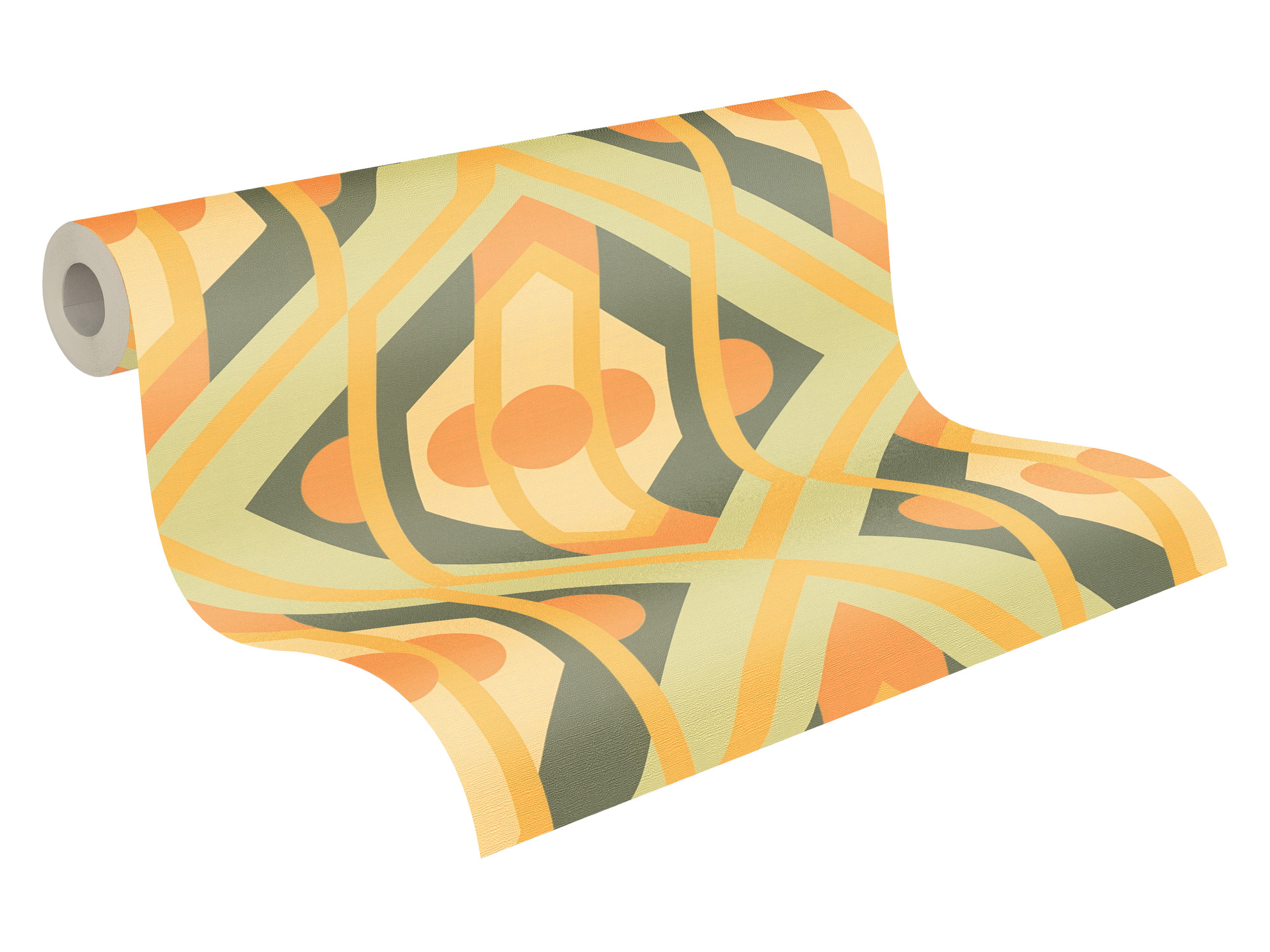 AS Creation Vliestapete Retro Chic Grün 395312