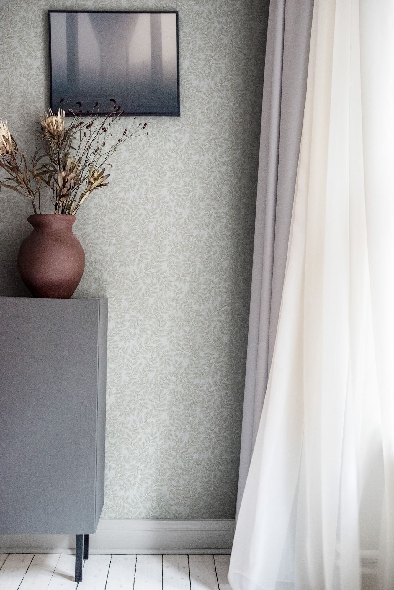 Rasch Textil Vliestapete Fagelsang Blätterranken 034017