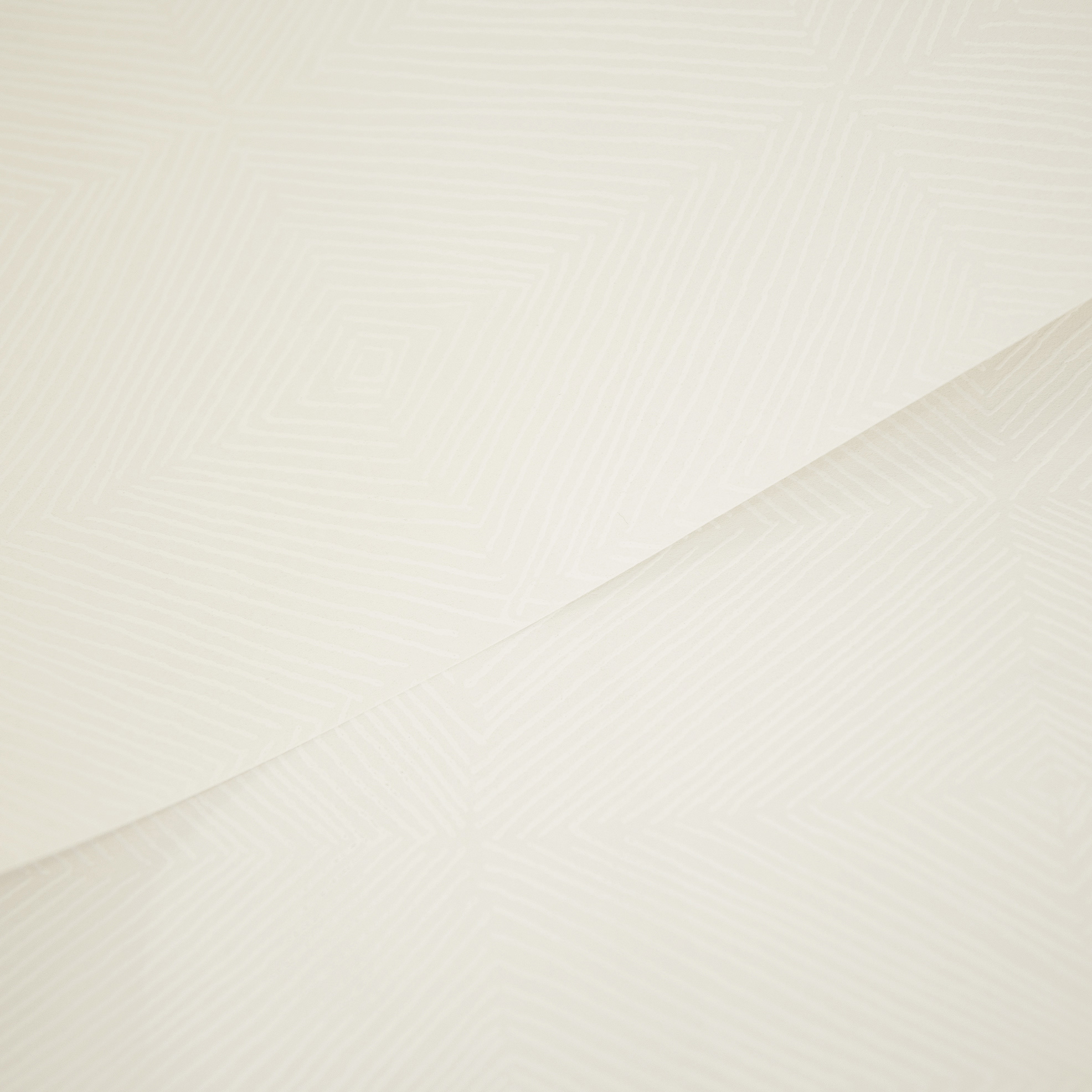 Hohenberger Vliestapete Chalk Rhompus Cream 65504