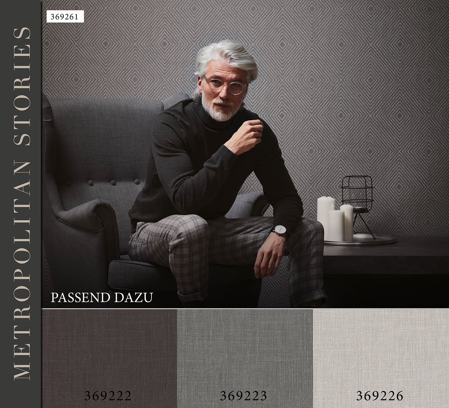 AS Vliestapete Metropolitan Stories Unitapete 369222