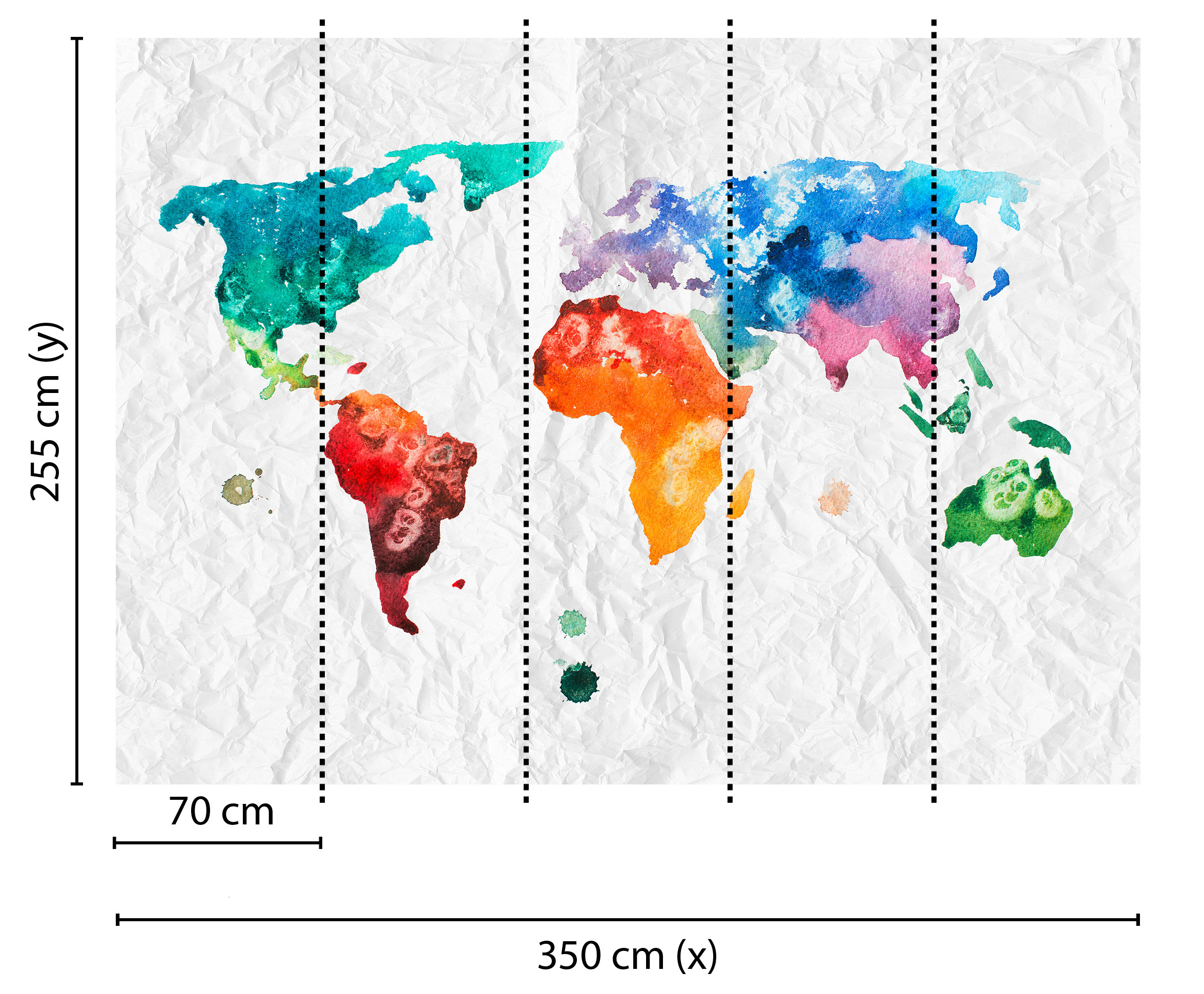 AS Fototapete Designwalls ColourfulWorld DD118698