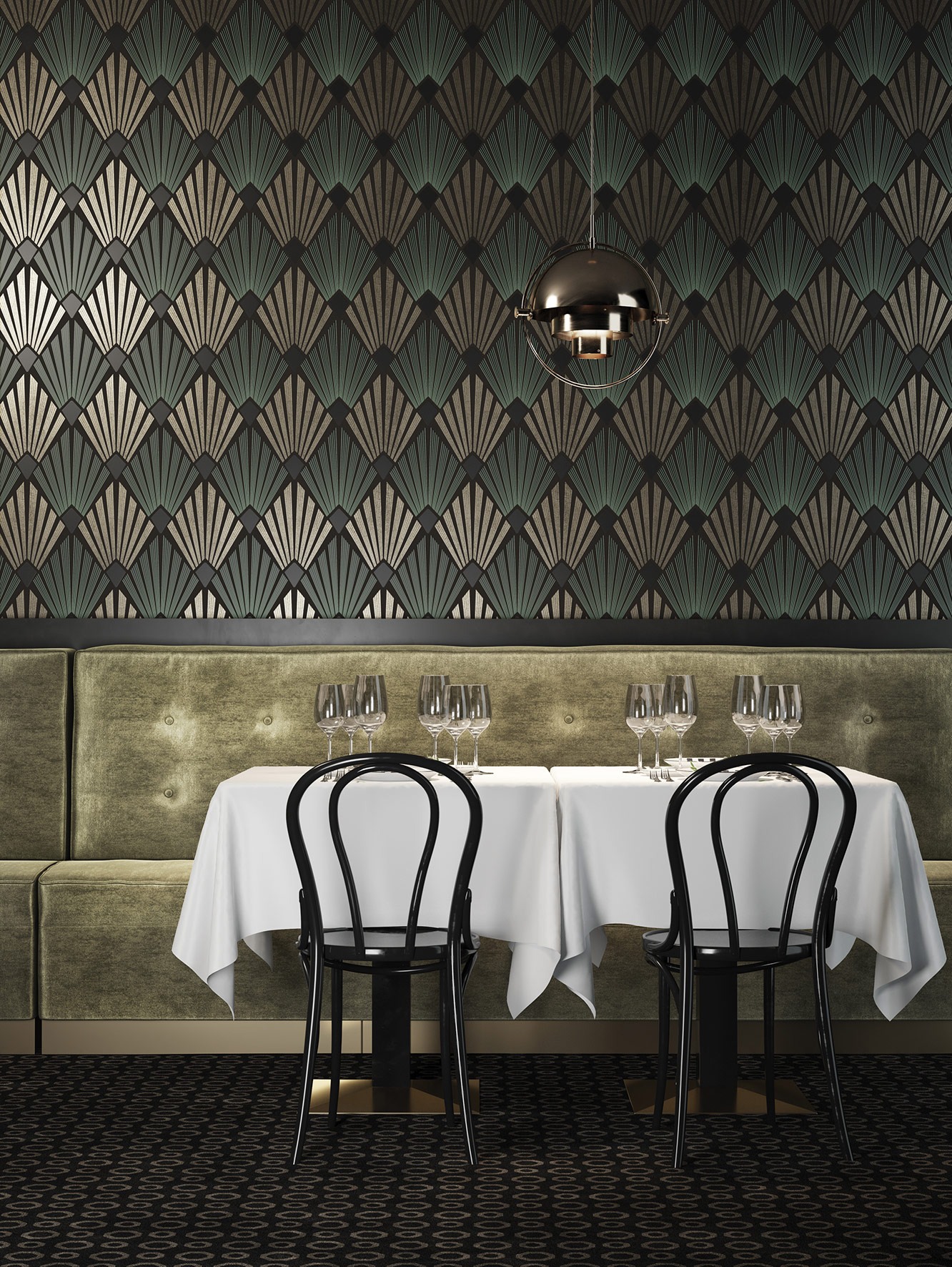 Masureel Vliestapete Texture Book Gatsby Ivy GAT302