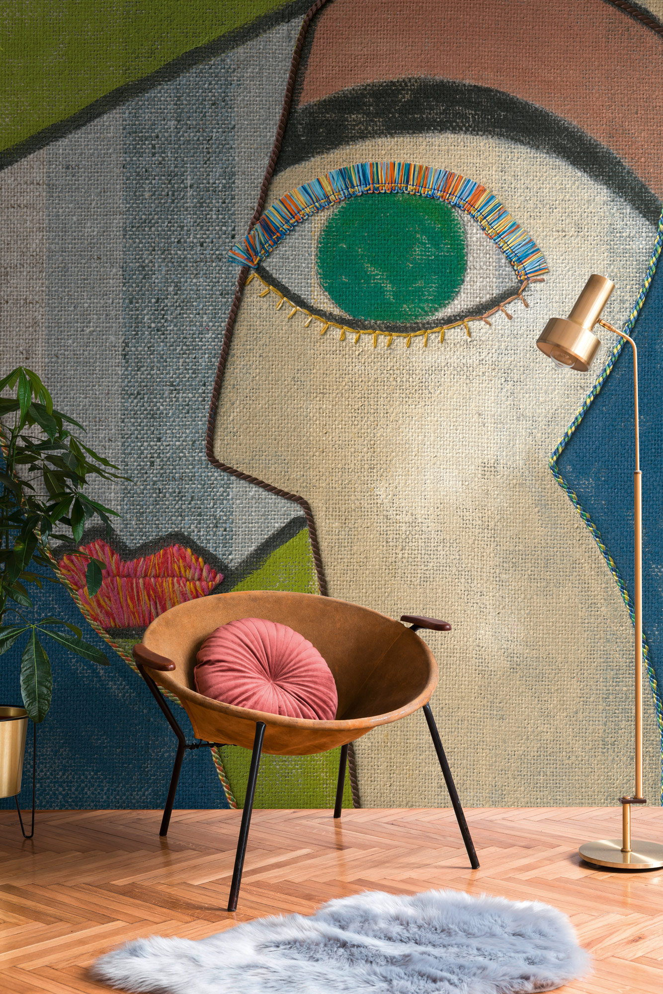 Livingwalls Vliestapete The Wall 3 Kunst 398901