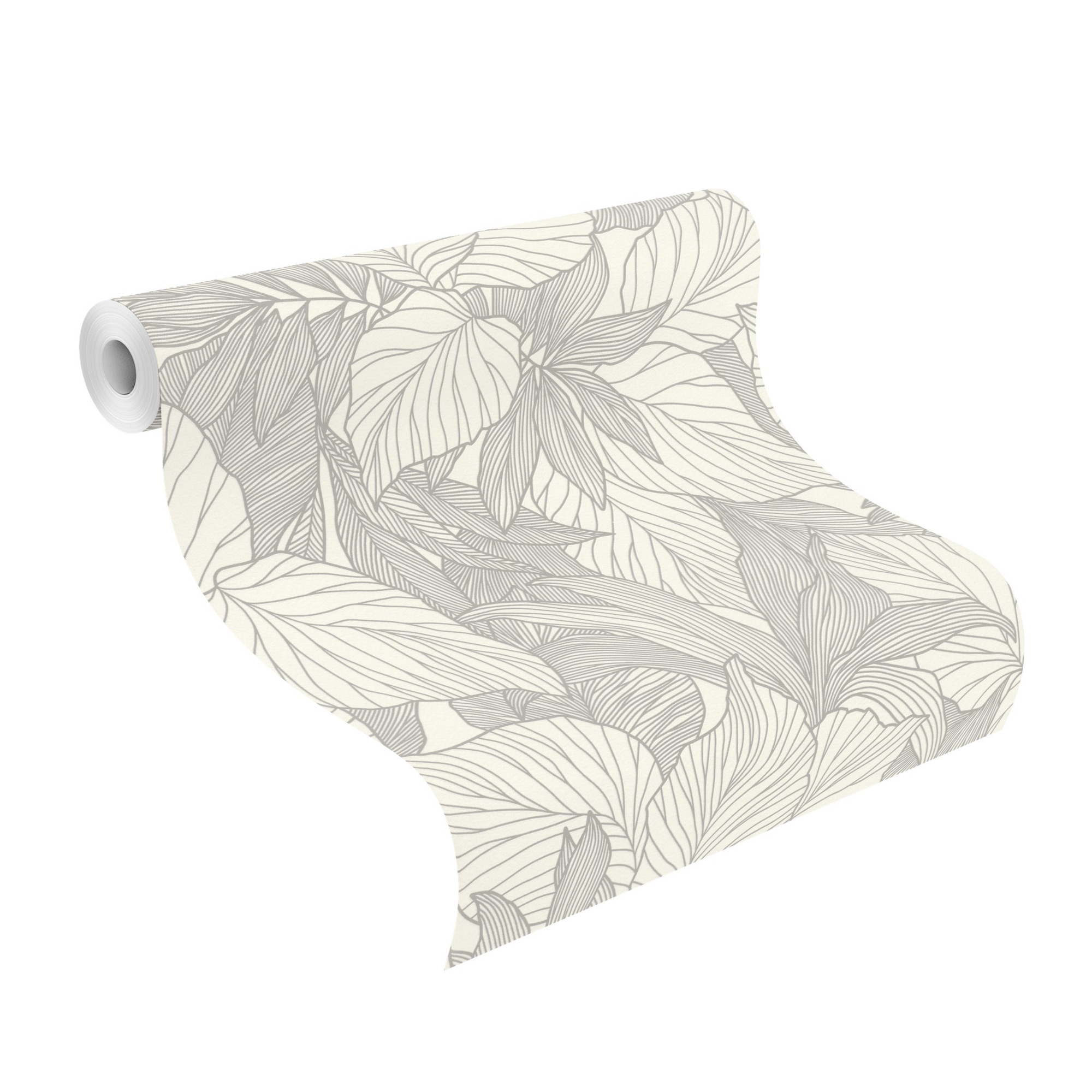 Rasch Vliestapete Deco Style Weiß-Cremeweiß 314922