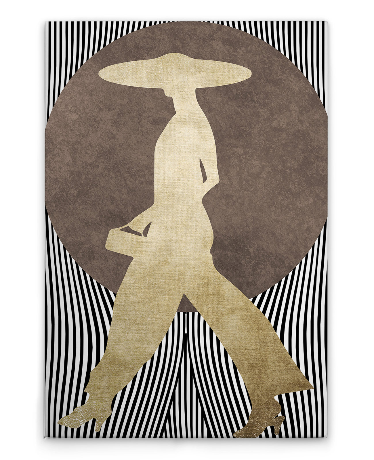 AS Leinwandbild La Madame Noir DD131834