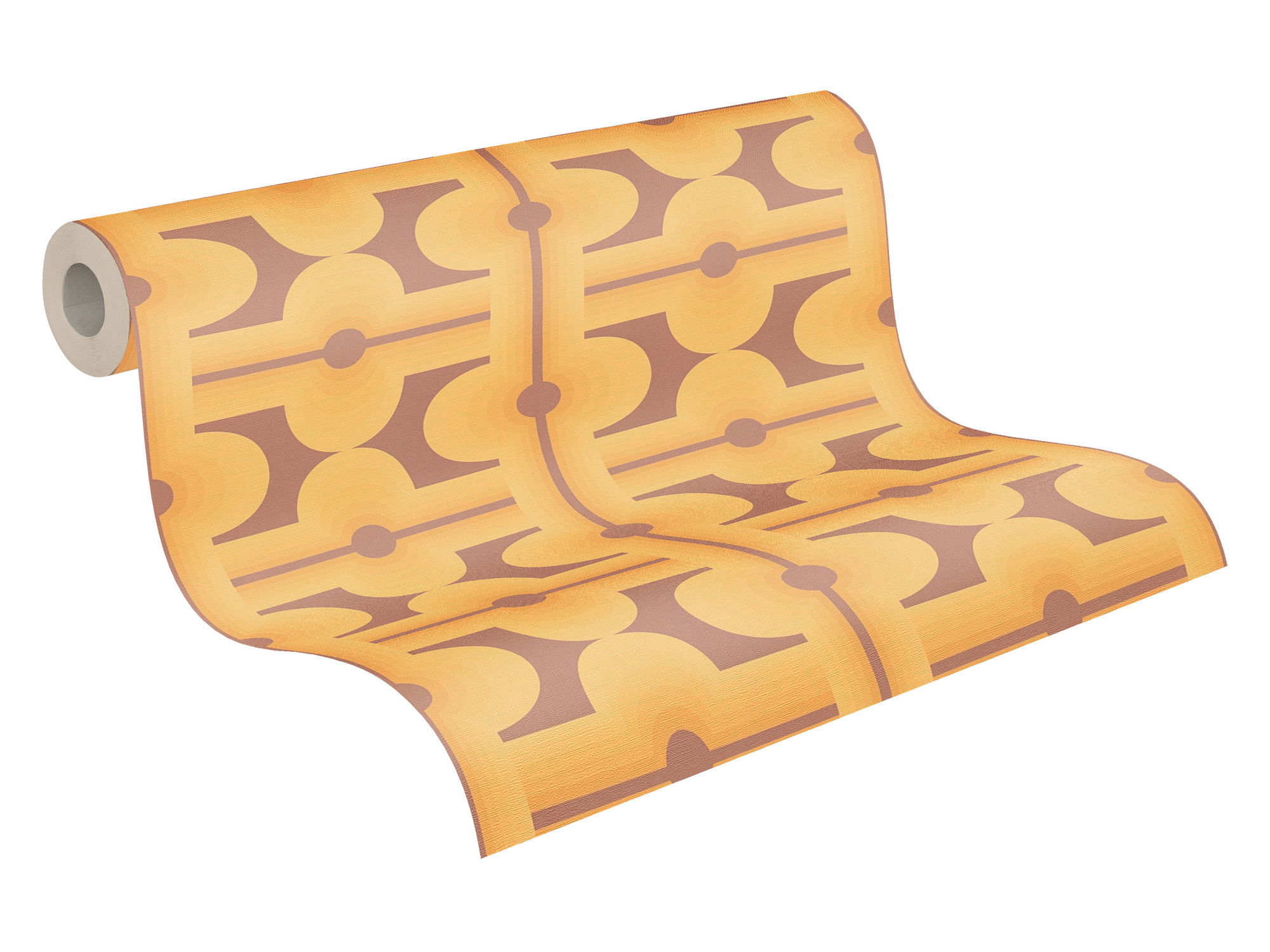 AS Creation Vliestapete Retro Chic Braun 395334