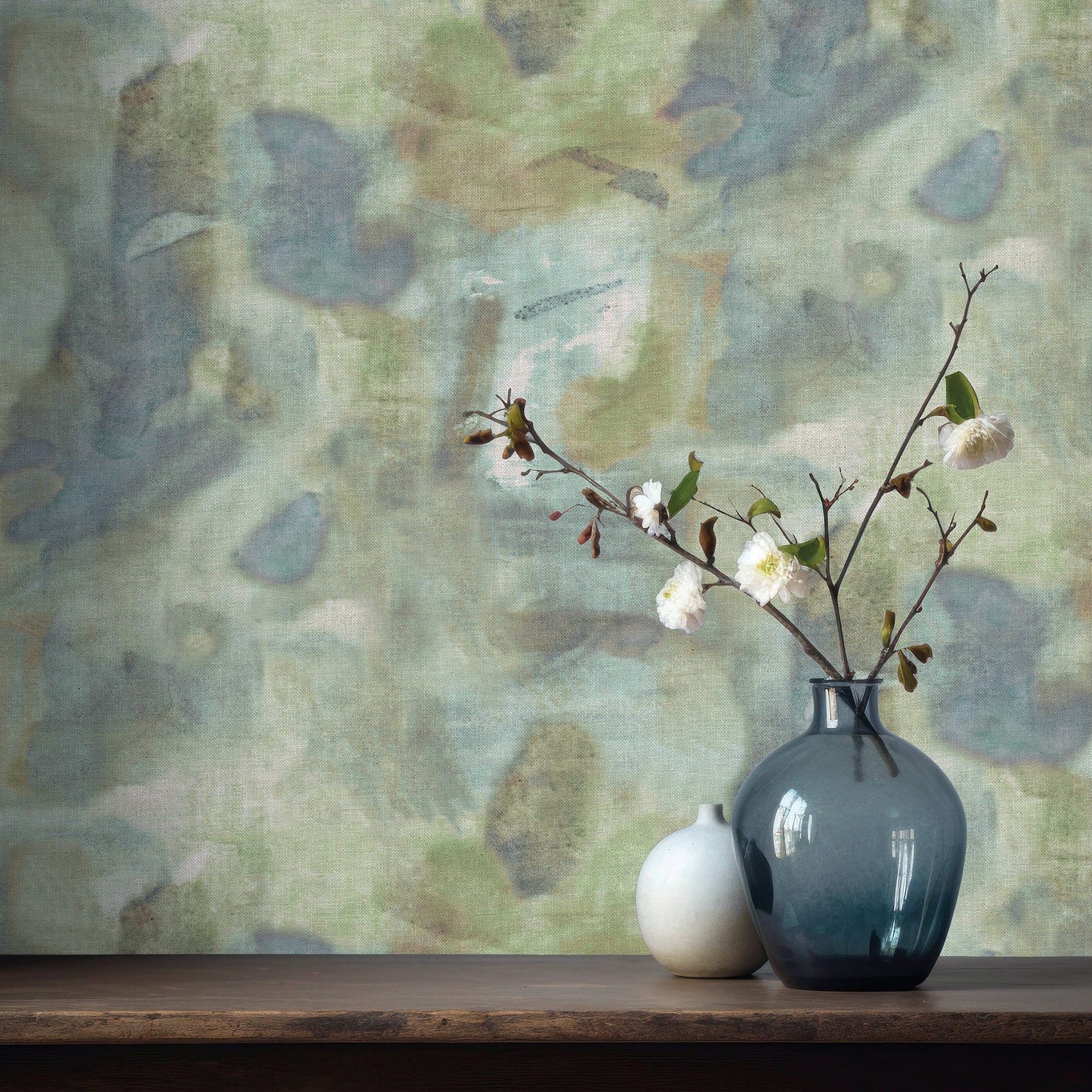 Hohenberger Vliestapete Artist Informel Green 27295