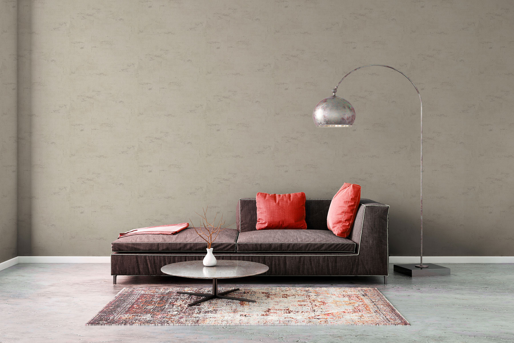 AS Vliestapete Daniel Hechter 7 Putzoptik Creme 306682