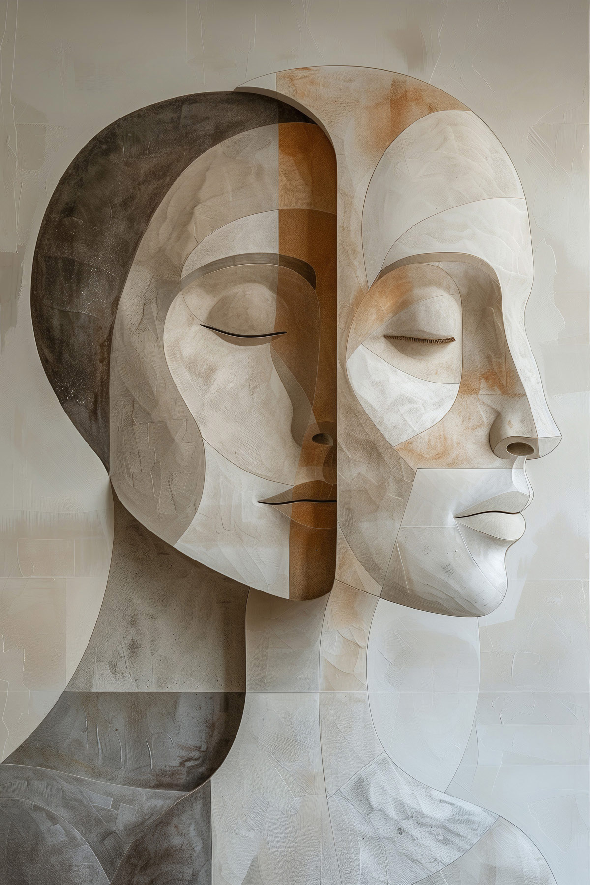 AS Leinwandbild Cubistic Couple DD133131