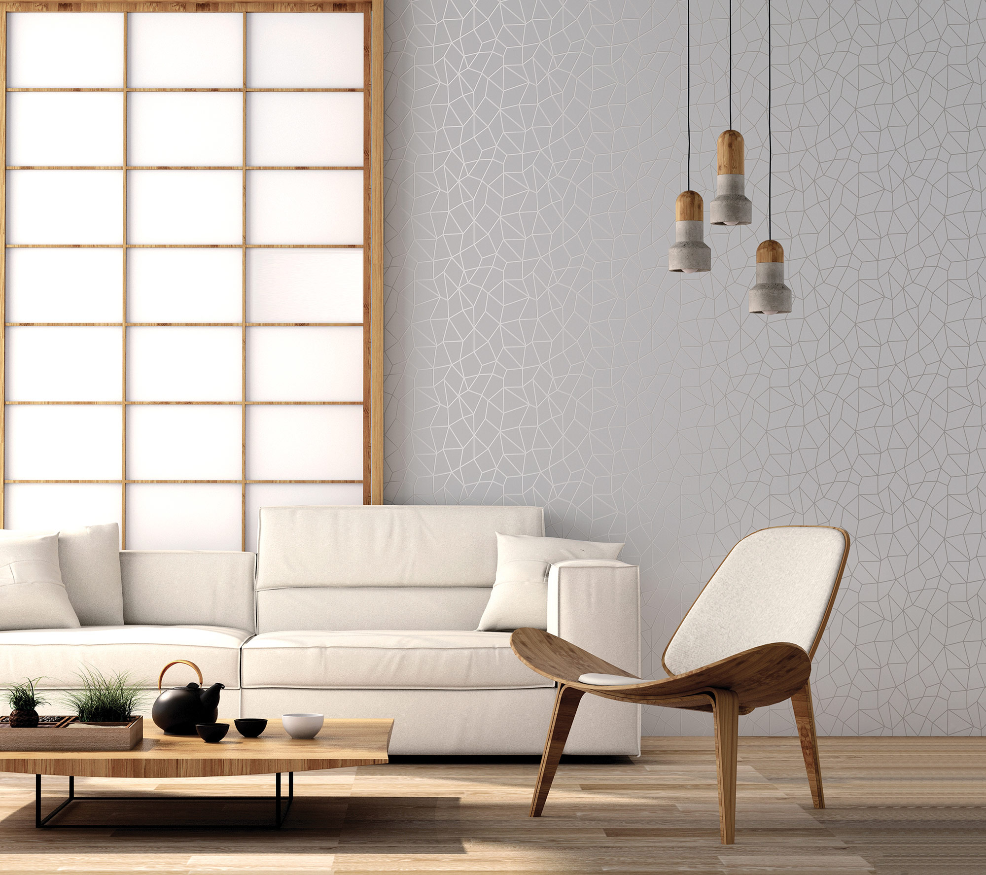 Essener Vliestapete Special FX 2 Silbergrau G67699