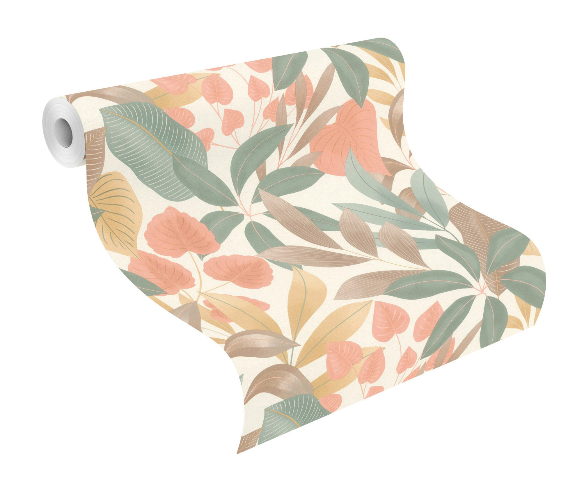 Rasch Vliestapete Beltesto Orange Botanical 794113