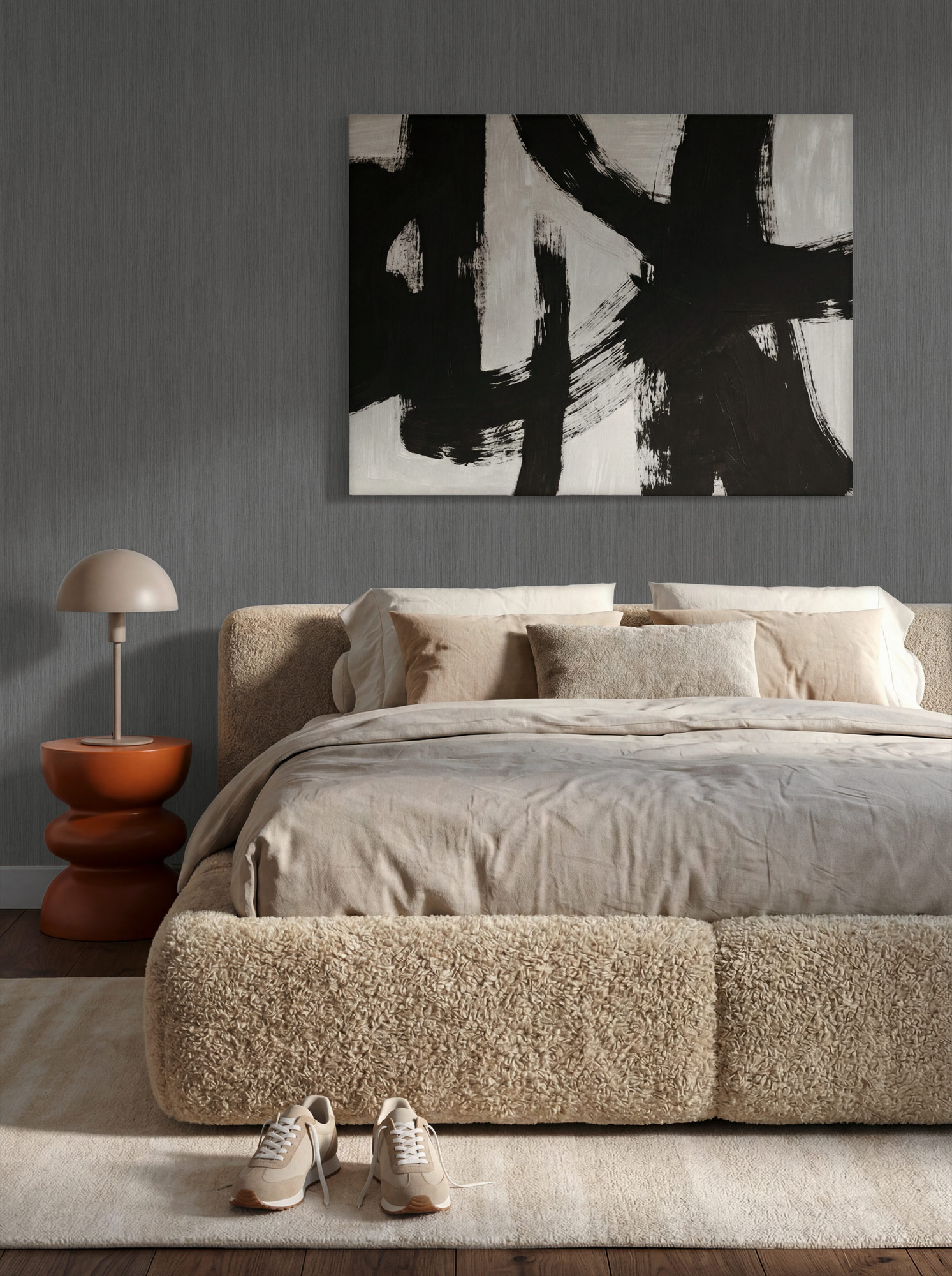 AS Vliestapete Trend Spectrum Unitapete Grau 324794