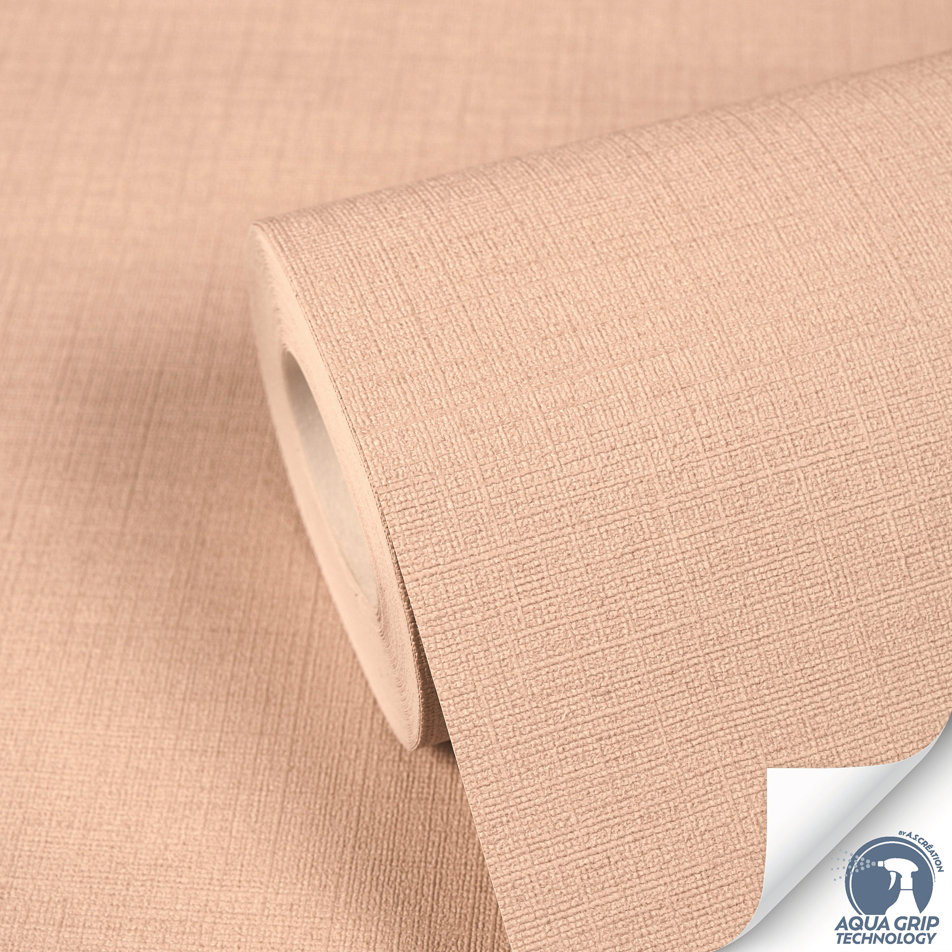 AS Vliestapete Cosiness Designdrop 2 Unitapete Beige 792433