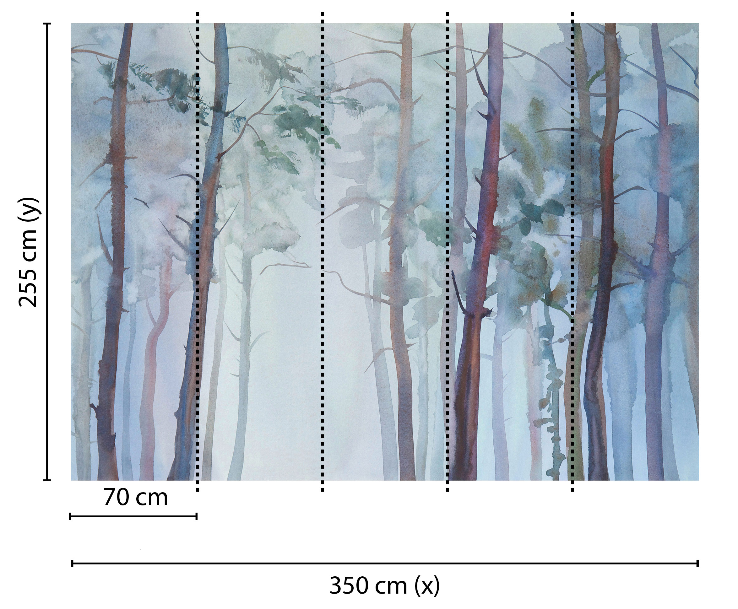 AS Fototapete Designwalls AquarelleFores DD118801