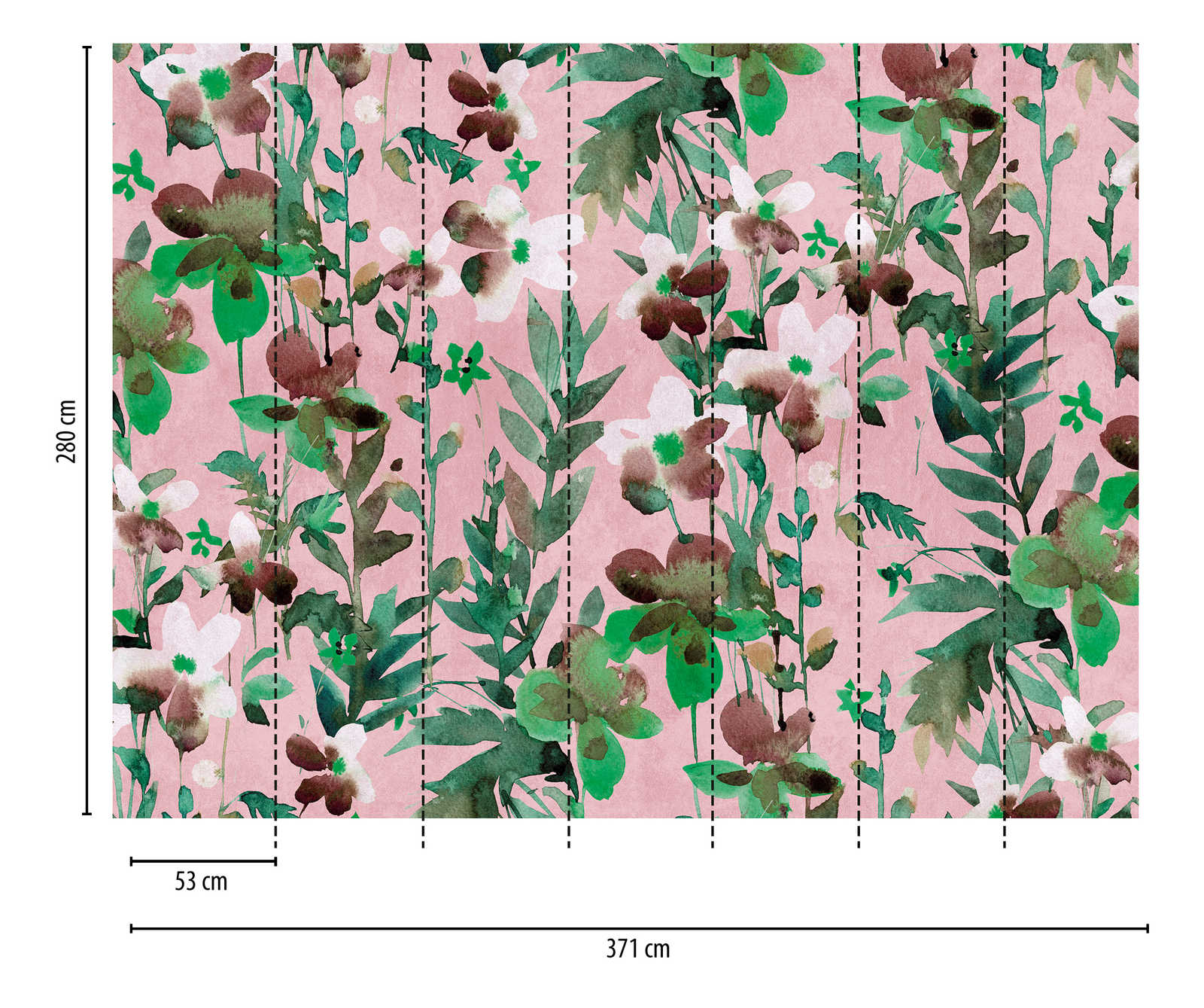 Livingwalls Vliestapete The Wall Blume 382731