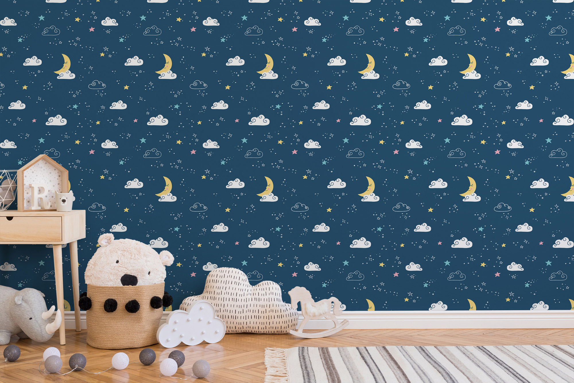 AS Vliestapete Little Love Wolkentapete 381411