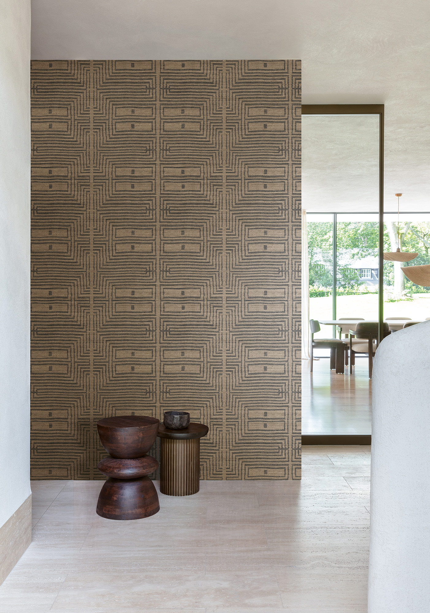 Masureel Vliestapete Serica Serica Coffee RIC303