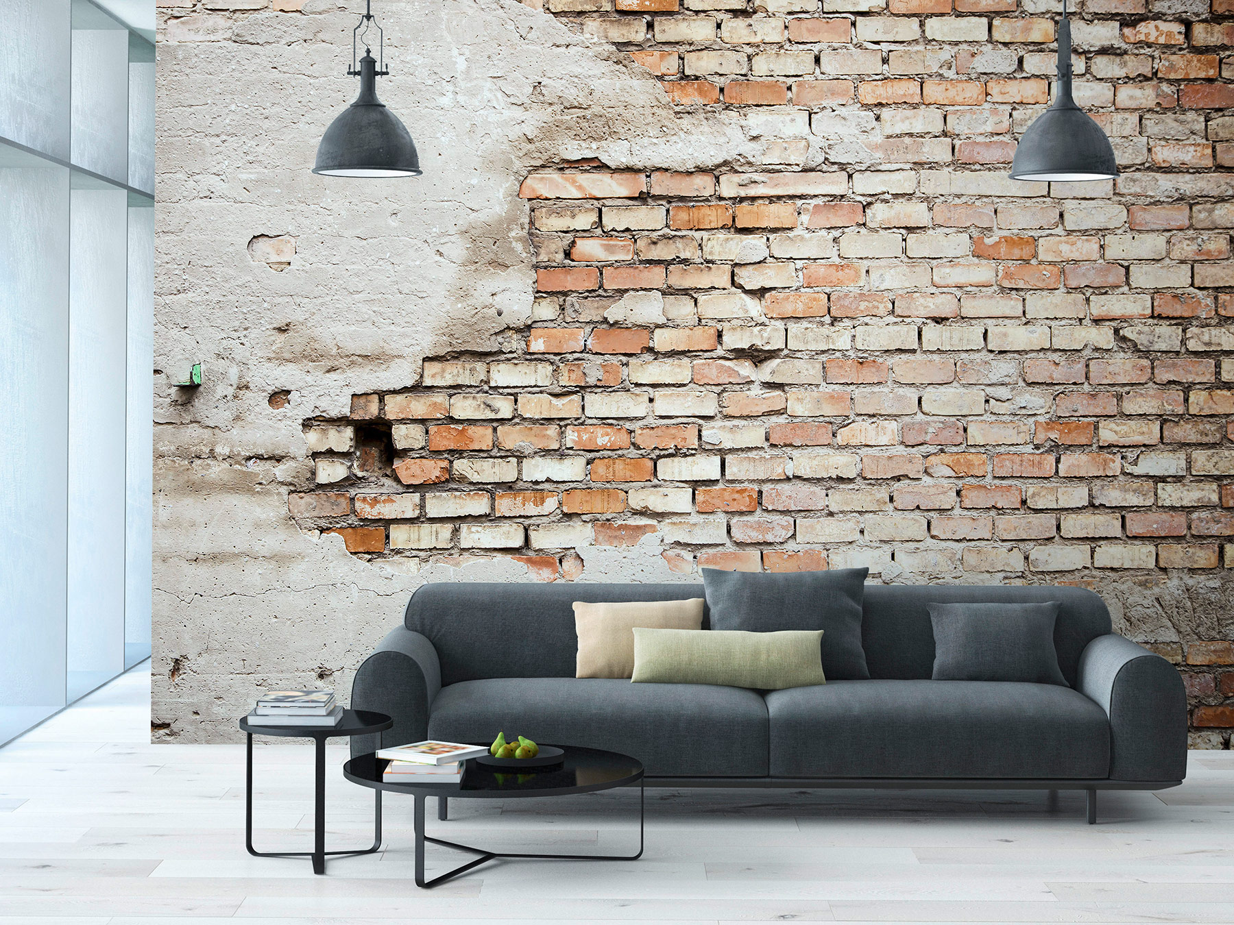 AS Fototapete Designwalls 2 Backstein Stein DD123654