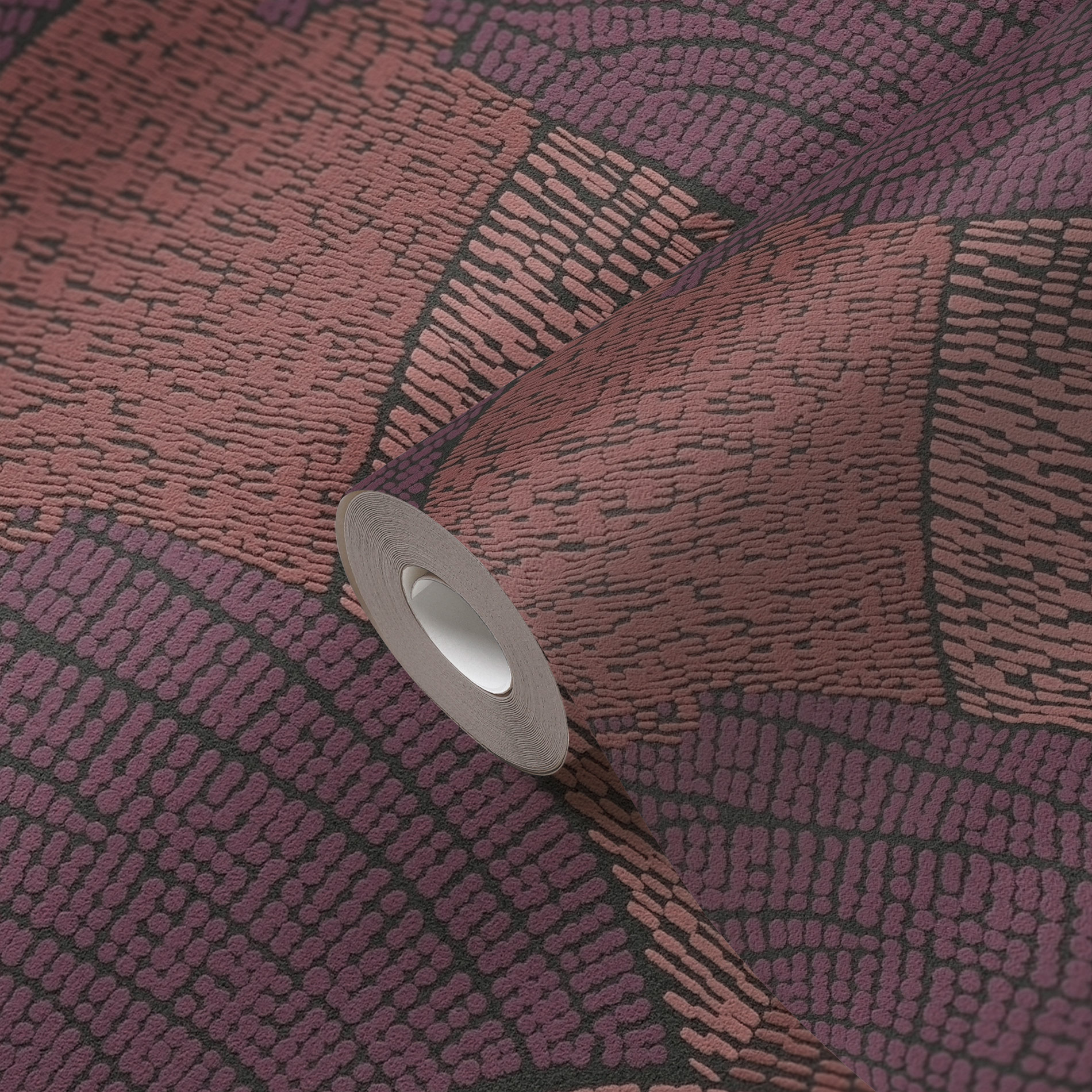 AS Vliestapete French Affair Struktur Rot 399352