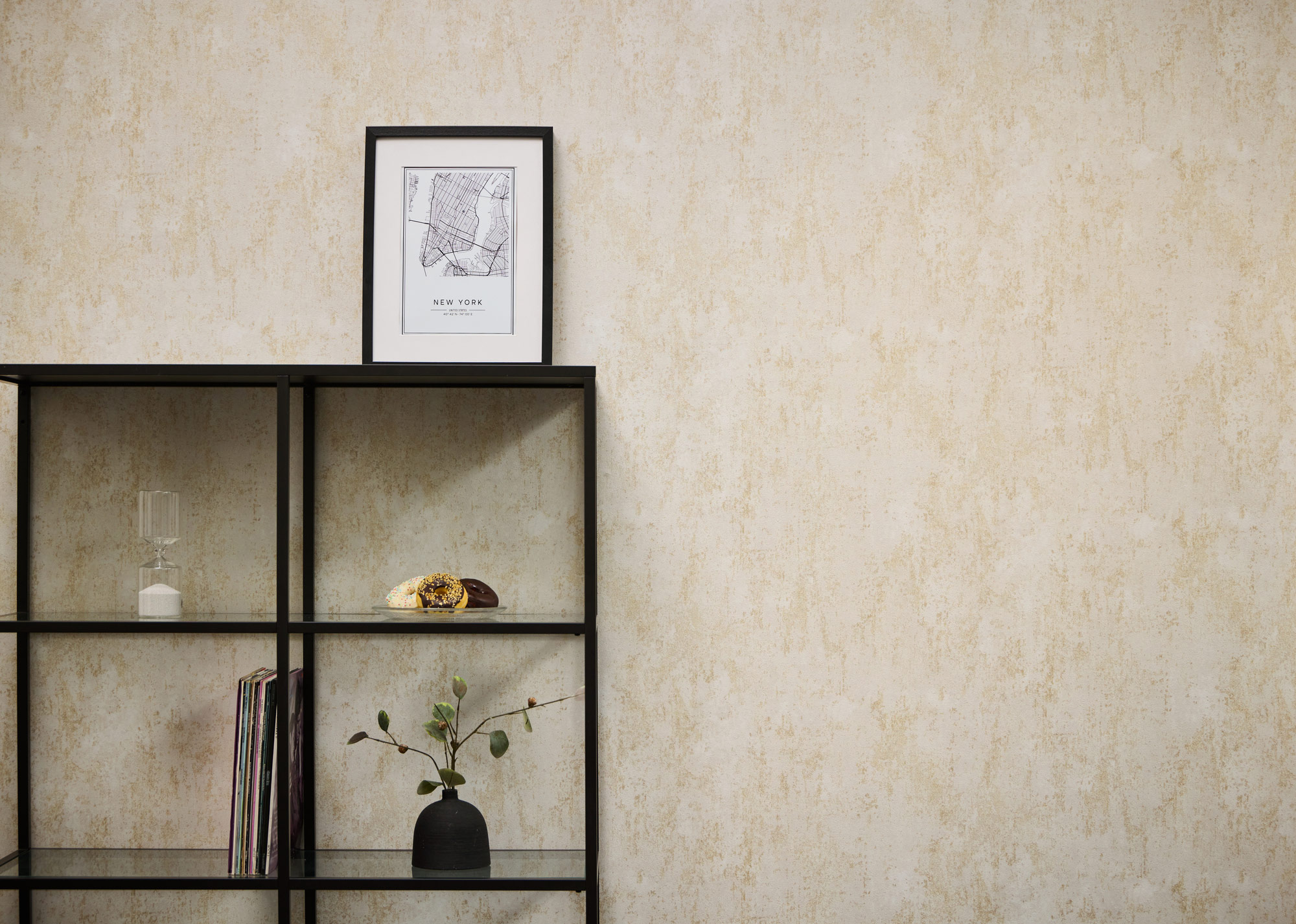 AS Vliestapete MS Hot Spots Struktur Creme 786292