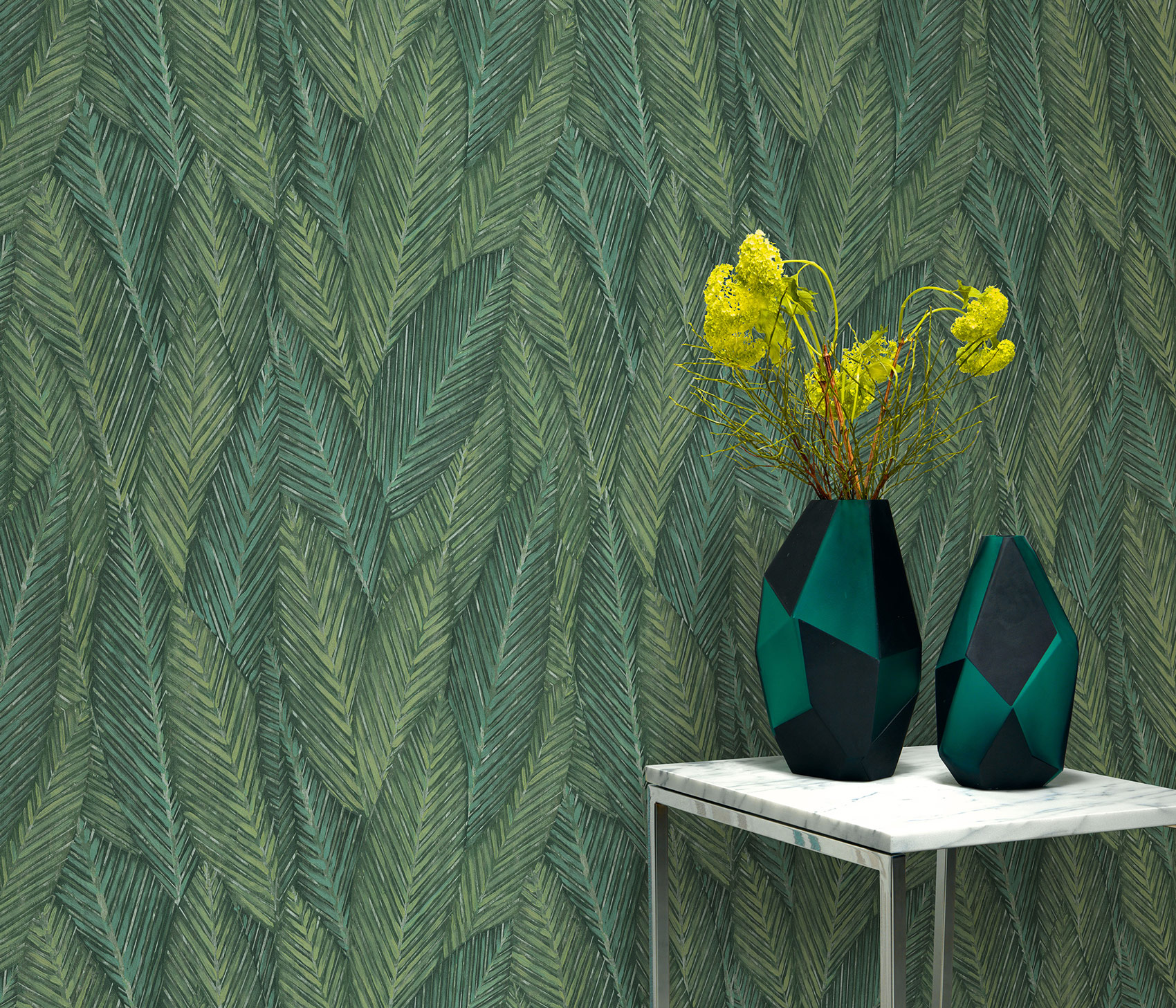 Erismann Vliestapete Martinique grün 1039107