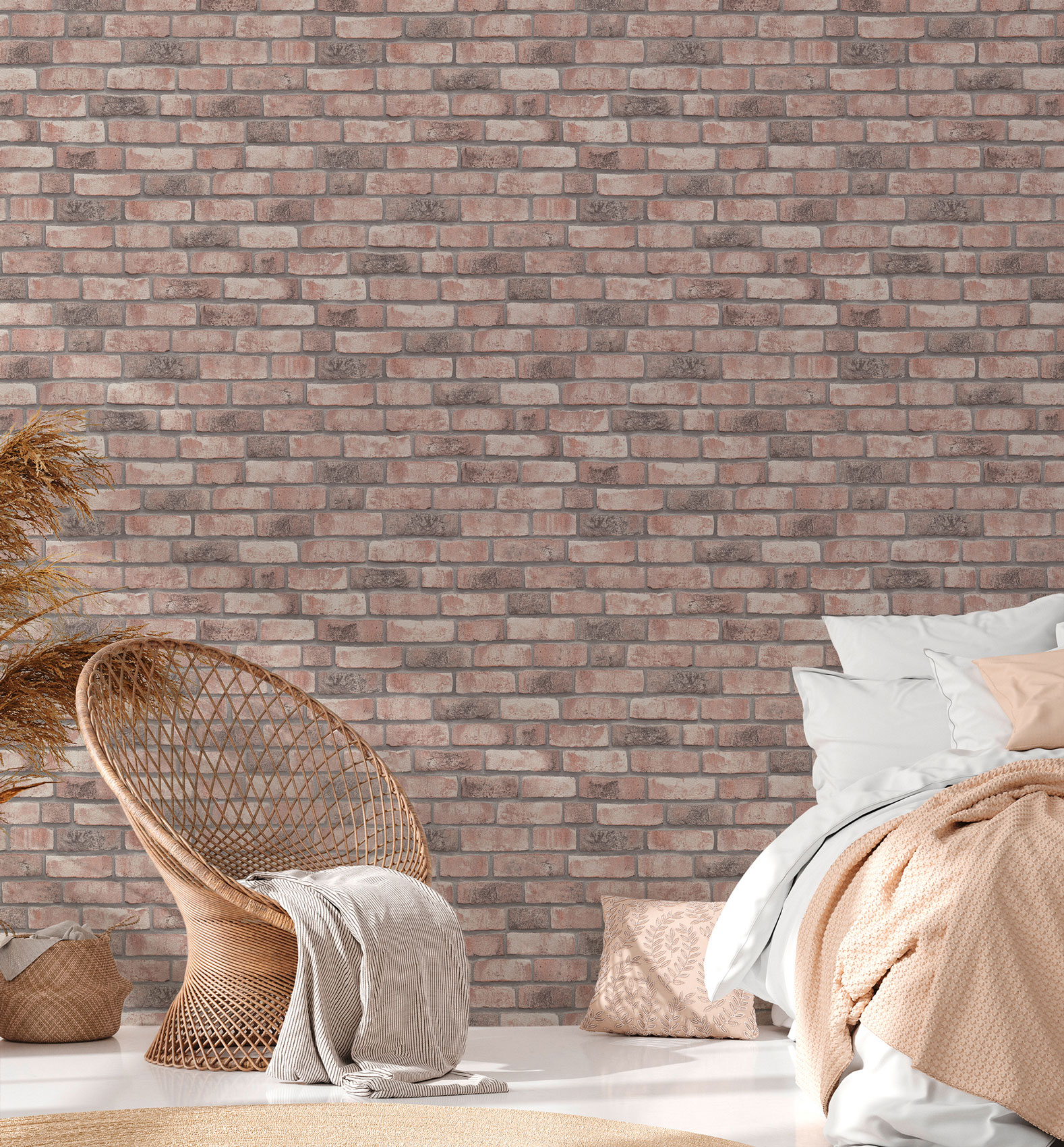 AS Vliestapete Bricks & Stones Backstein Tapete 388122
