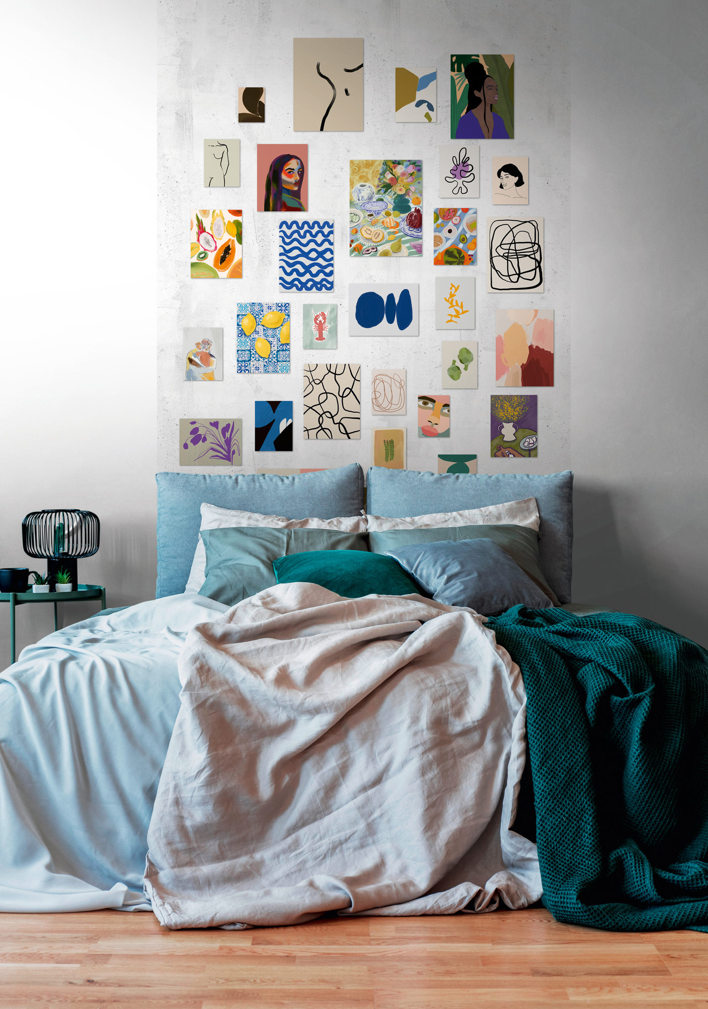 Livingwalls Vliestapete The Wall 3 Bilderwand 398201