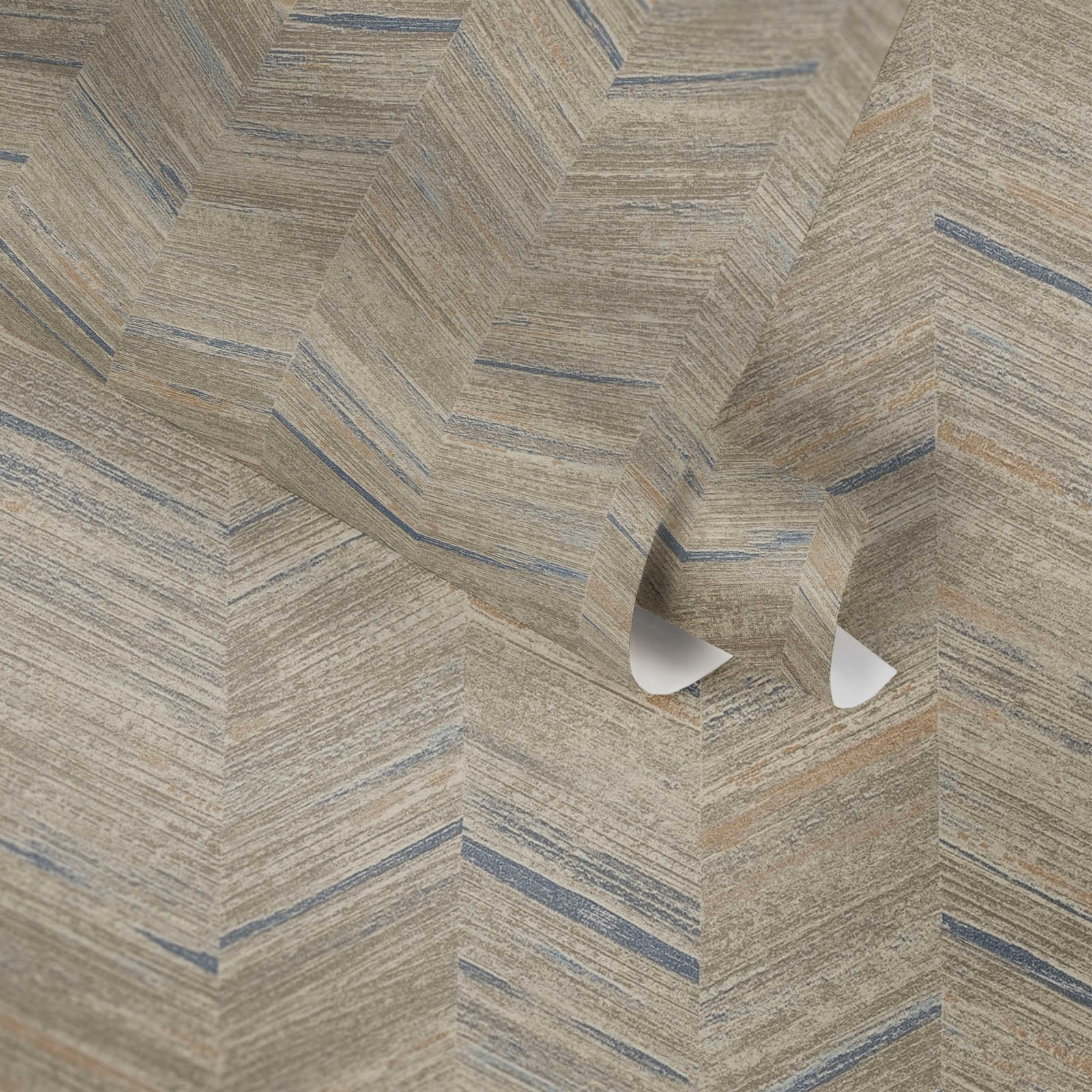 AS Creation Vliestapete Geo Effect braun 383095