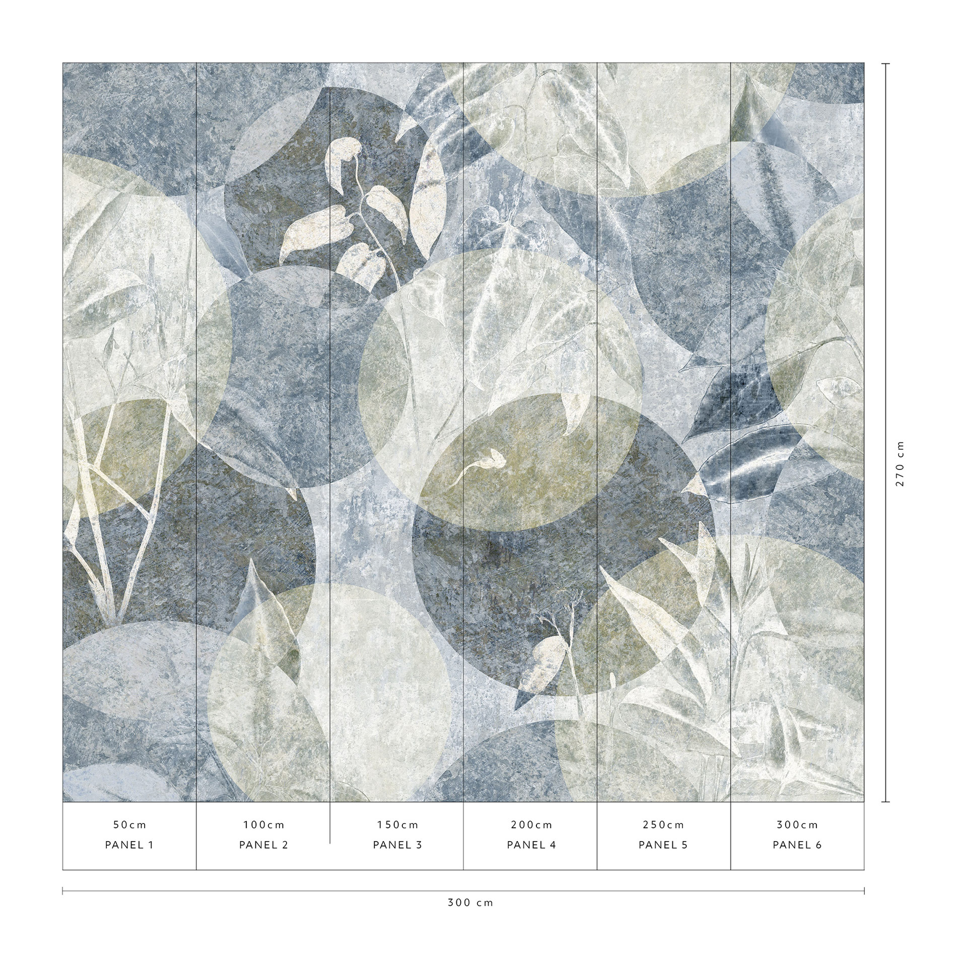 Erismann Fototapete GMK Art Edition Tender Circles 224625