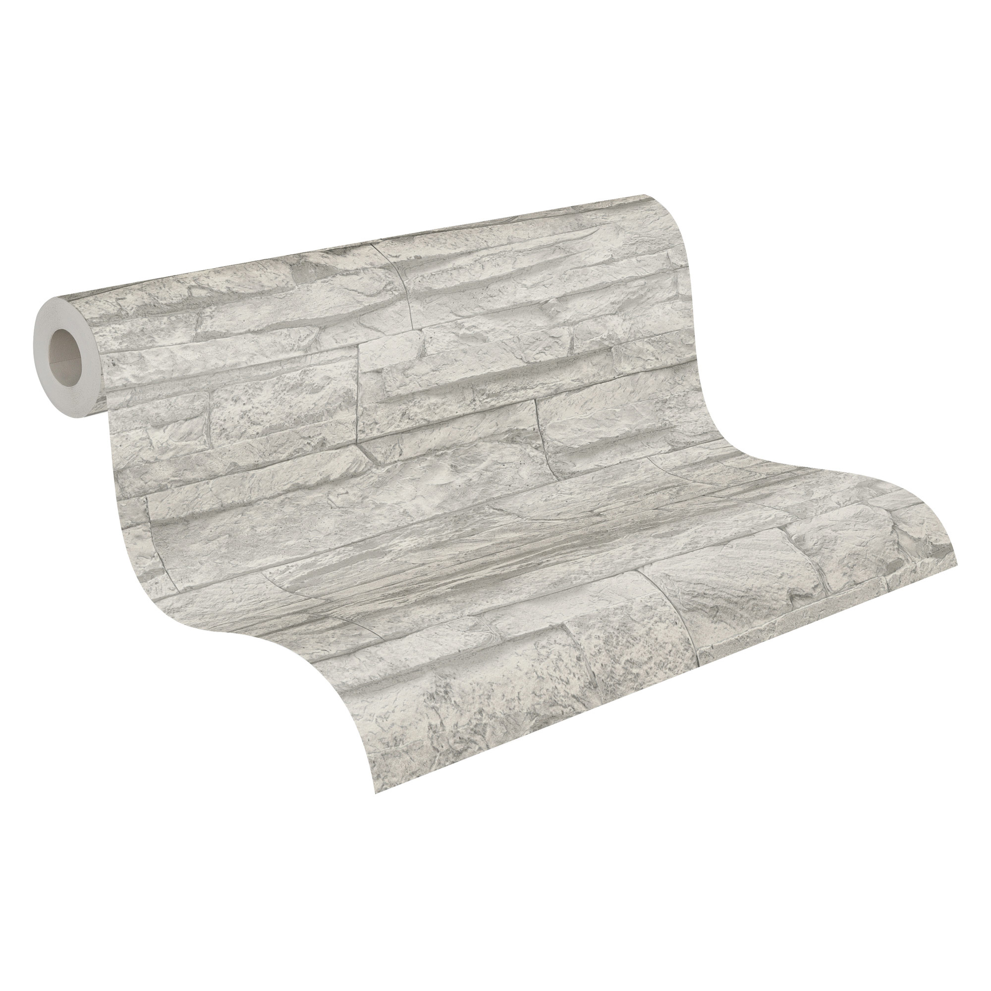 AS Vliestapete Elements 2 Steintapete Grau 707116